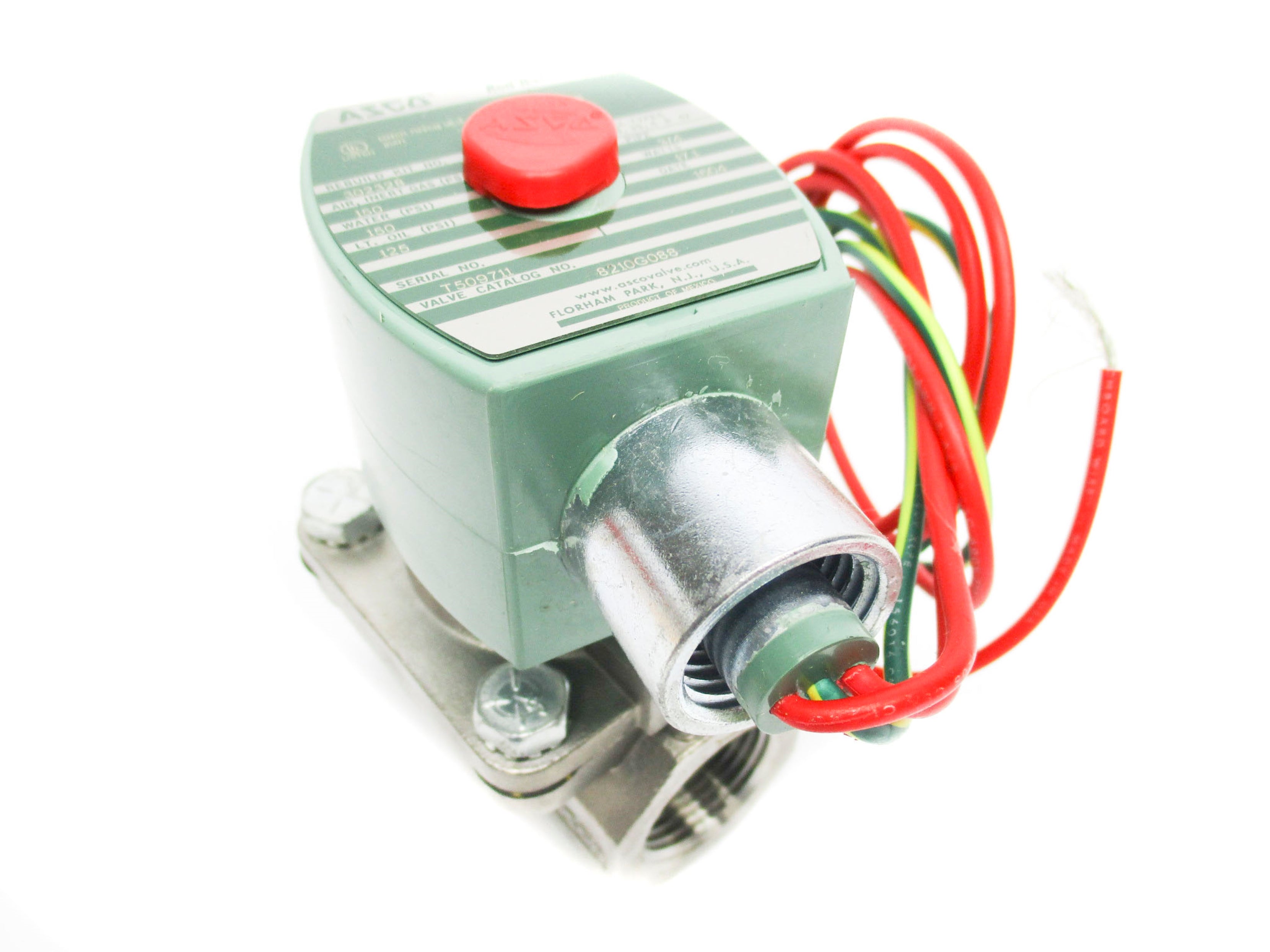 ASCO 8210G088 110/120V 125-150PSI 3/4" NSMP