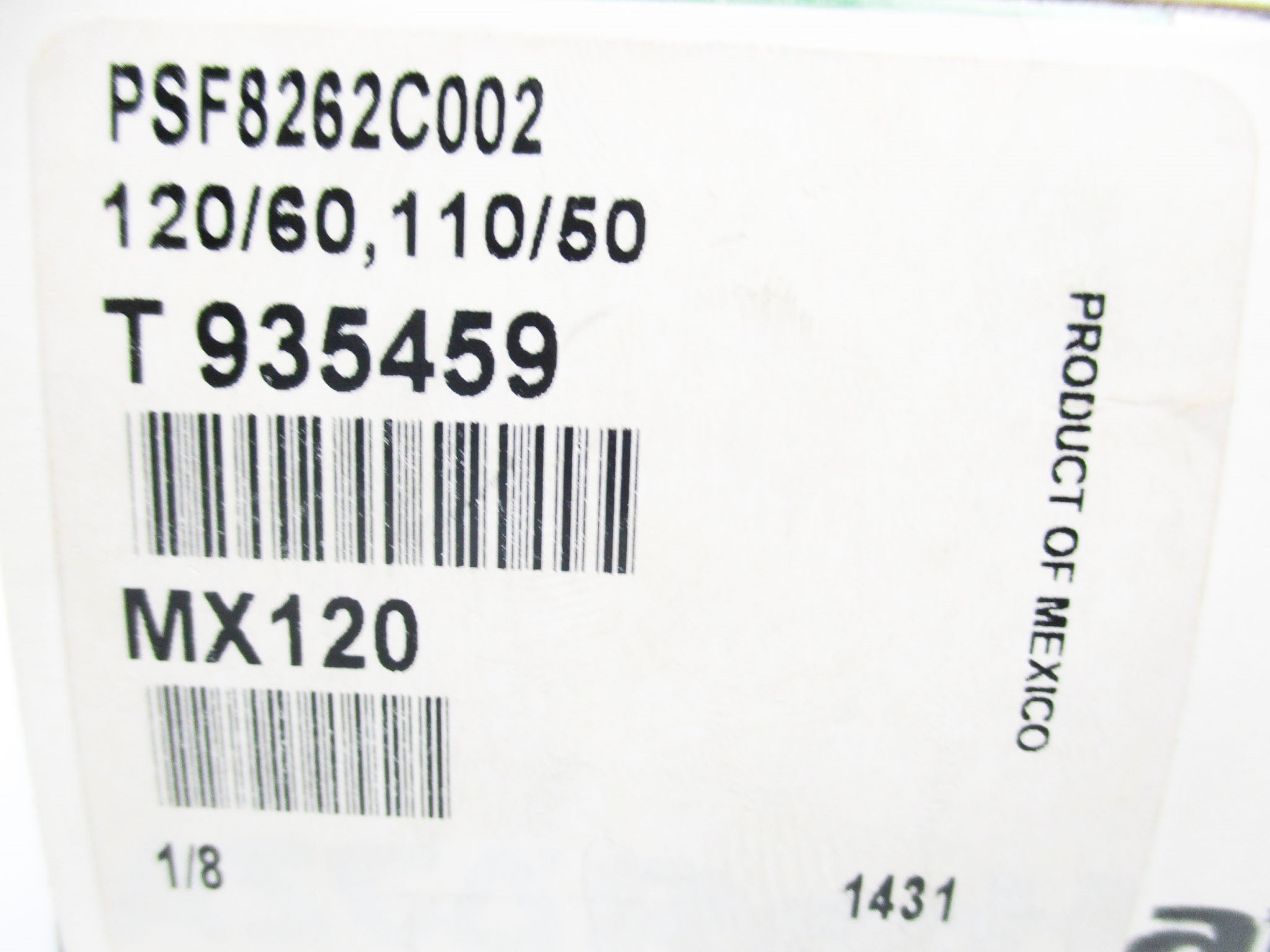 ASCO PSF8262C002 110/120V 140-180PSI 1/8" NSMP
