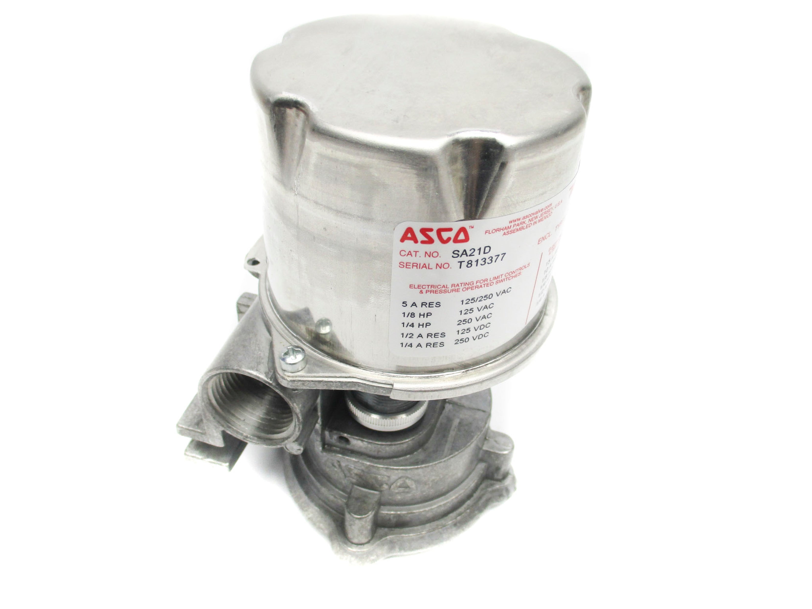 ASCO SA21D 125/250VAC 5A NSMP