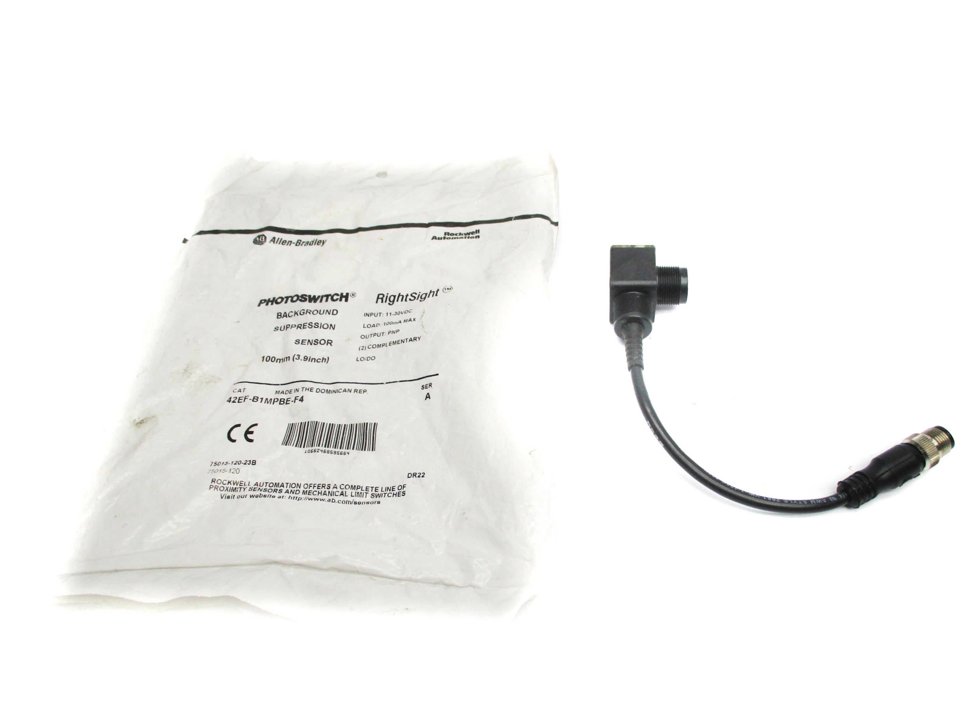 ALLEN BRADLEY 42EF-B1MPBE-F4 SER. A 11-30VDC NSMP