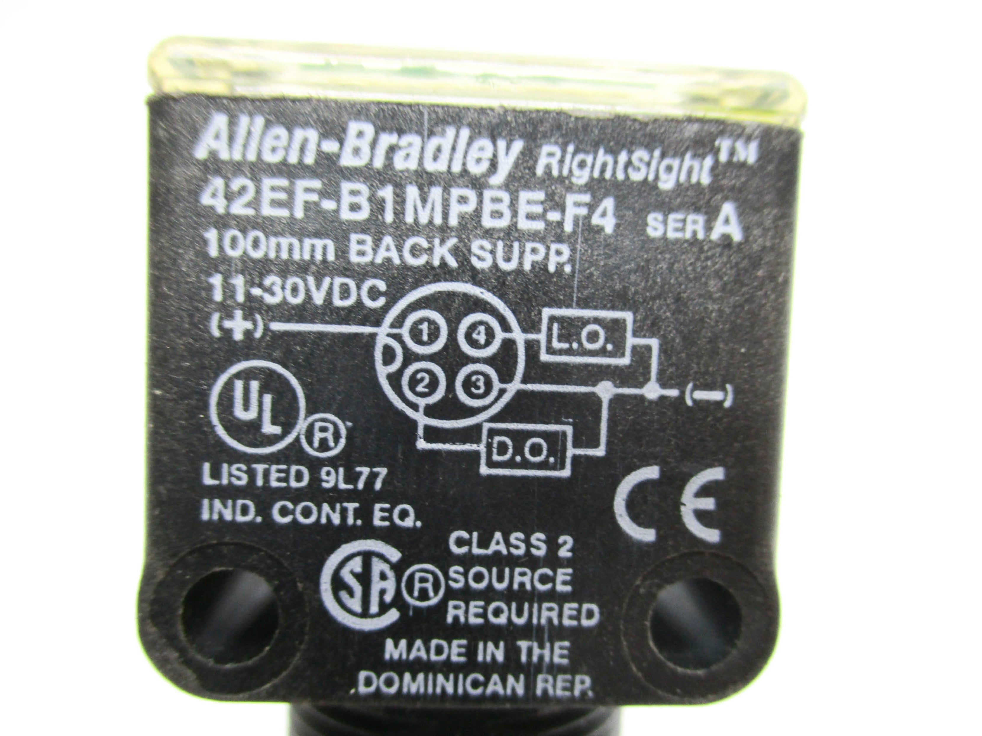 ALLEN BRADLEY 42EF-B1MPBE-F4 SER. A 11-30VDC NSMP