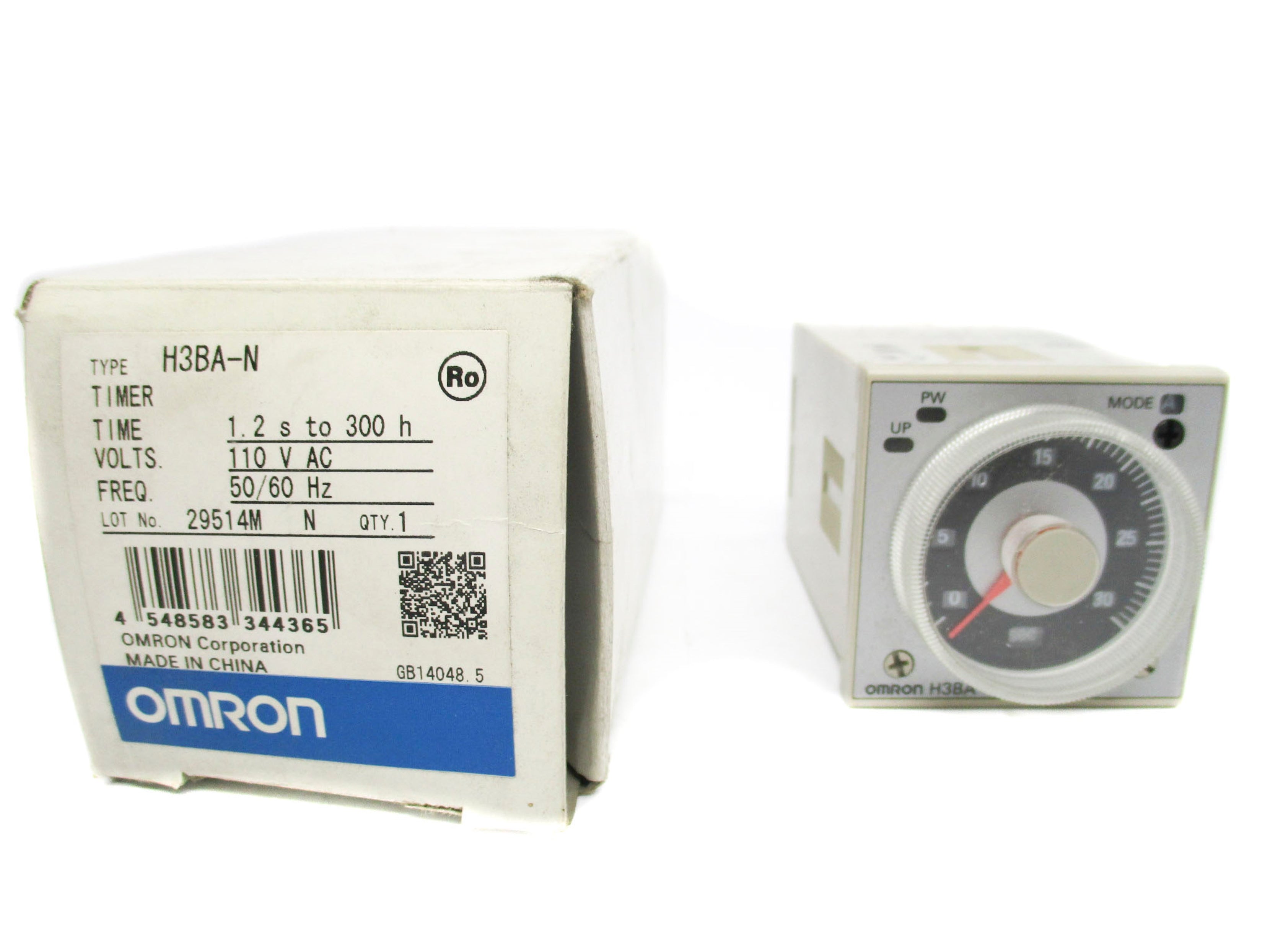 OMRON H3BA-N 110VAC 5A 1.2S-300H NSMP