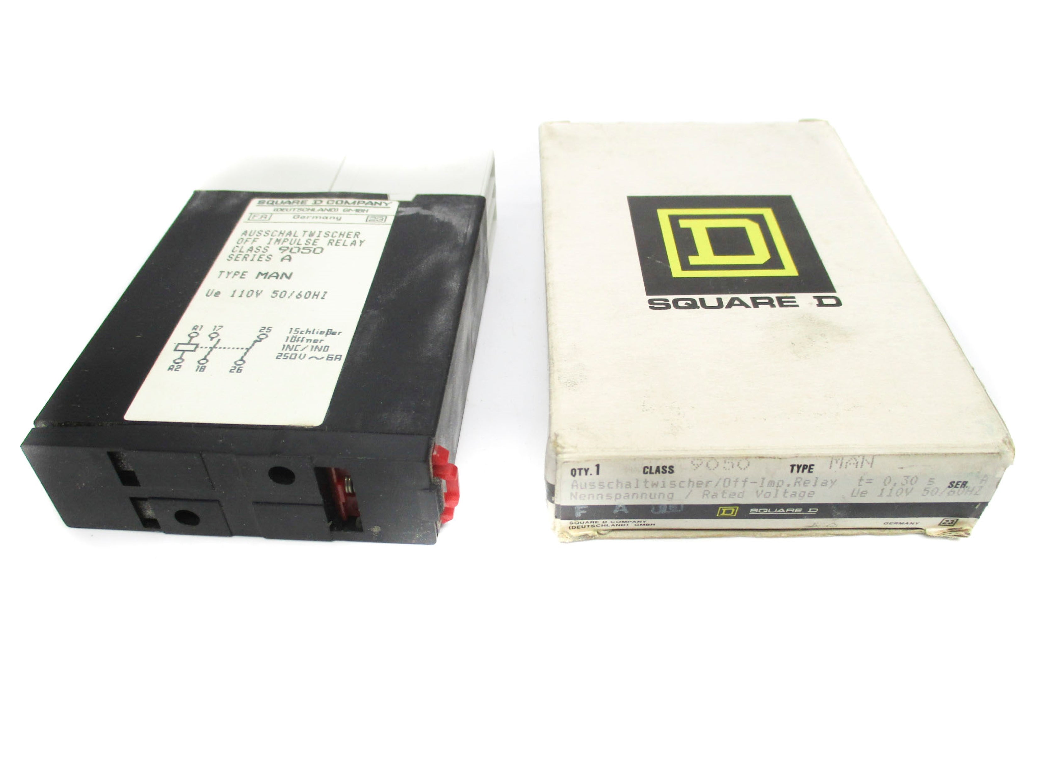 SQUARE D 9050MAN 110V NSMP