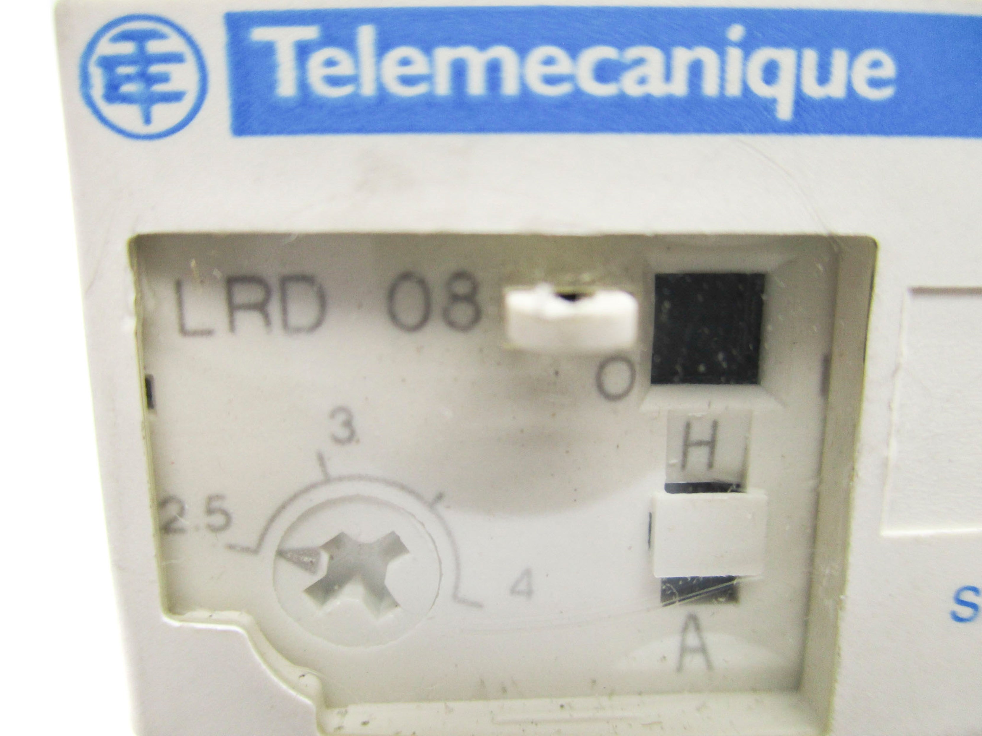 TELEMECANIQUE LRD08 600VAC 2.5-4A NSMP