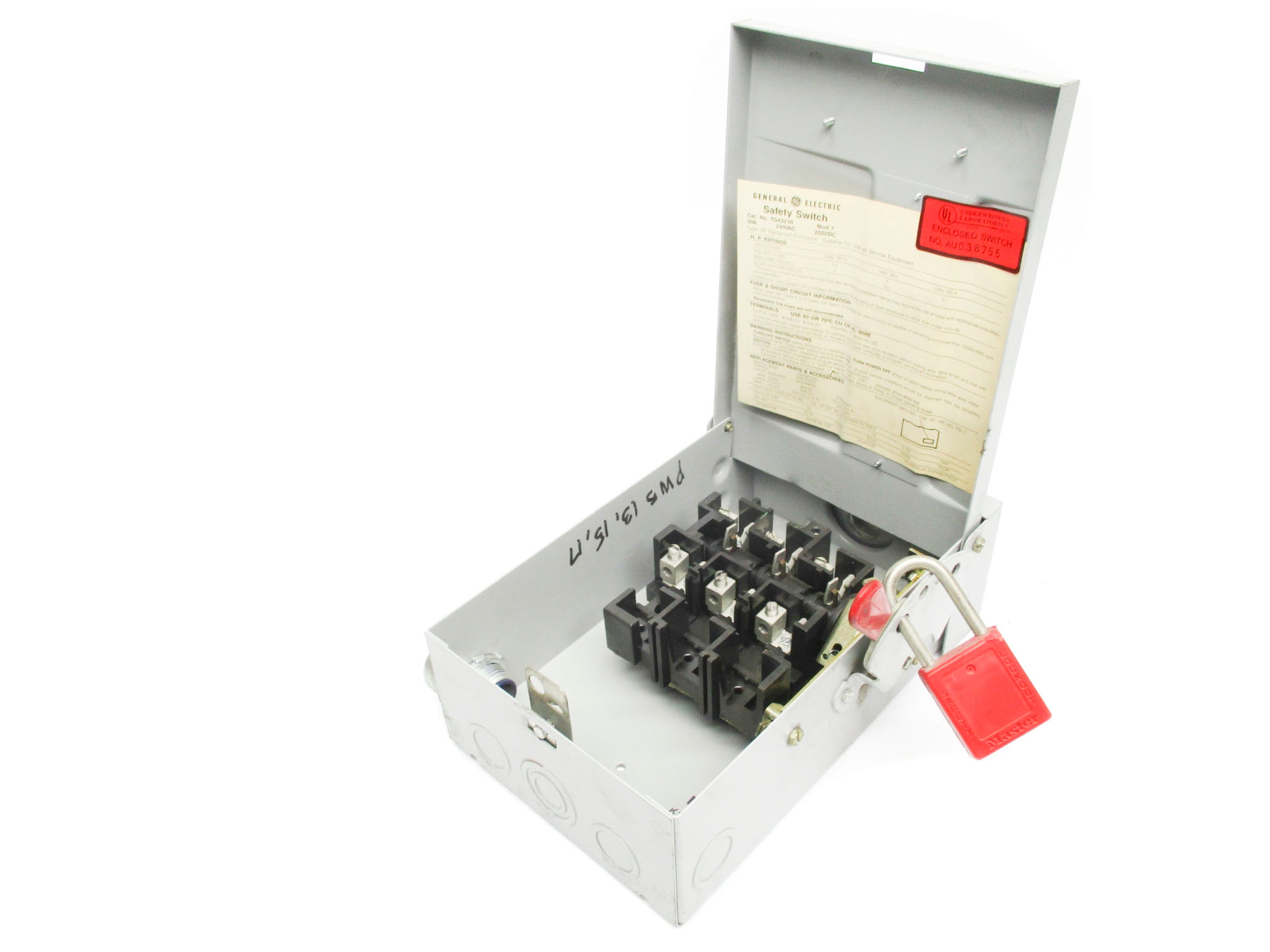GENERAL ELECTRIC TG4321R UNMP