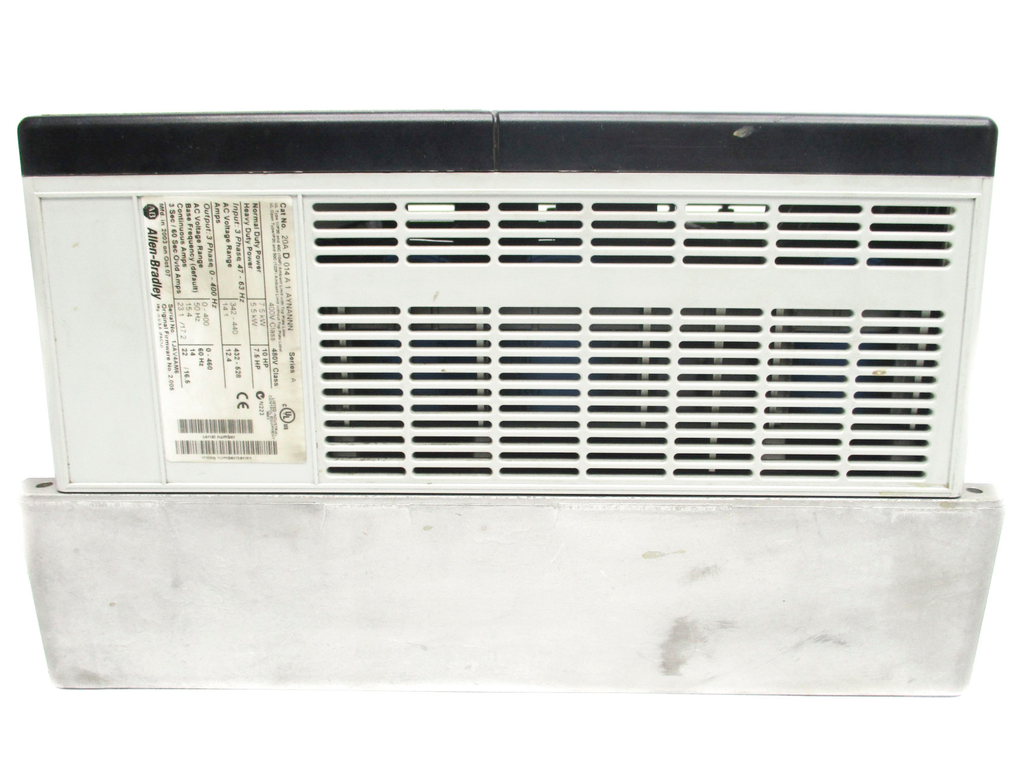 INDUSTRIAL SPARE PART 20AD014A1AYNANNN SER. A F/W 2.005 UNMP