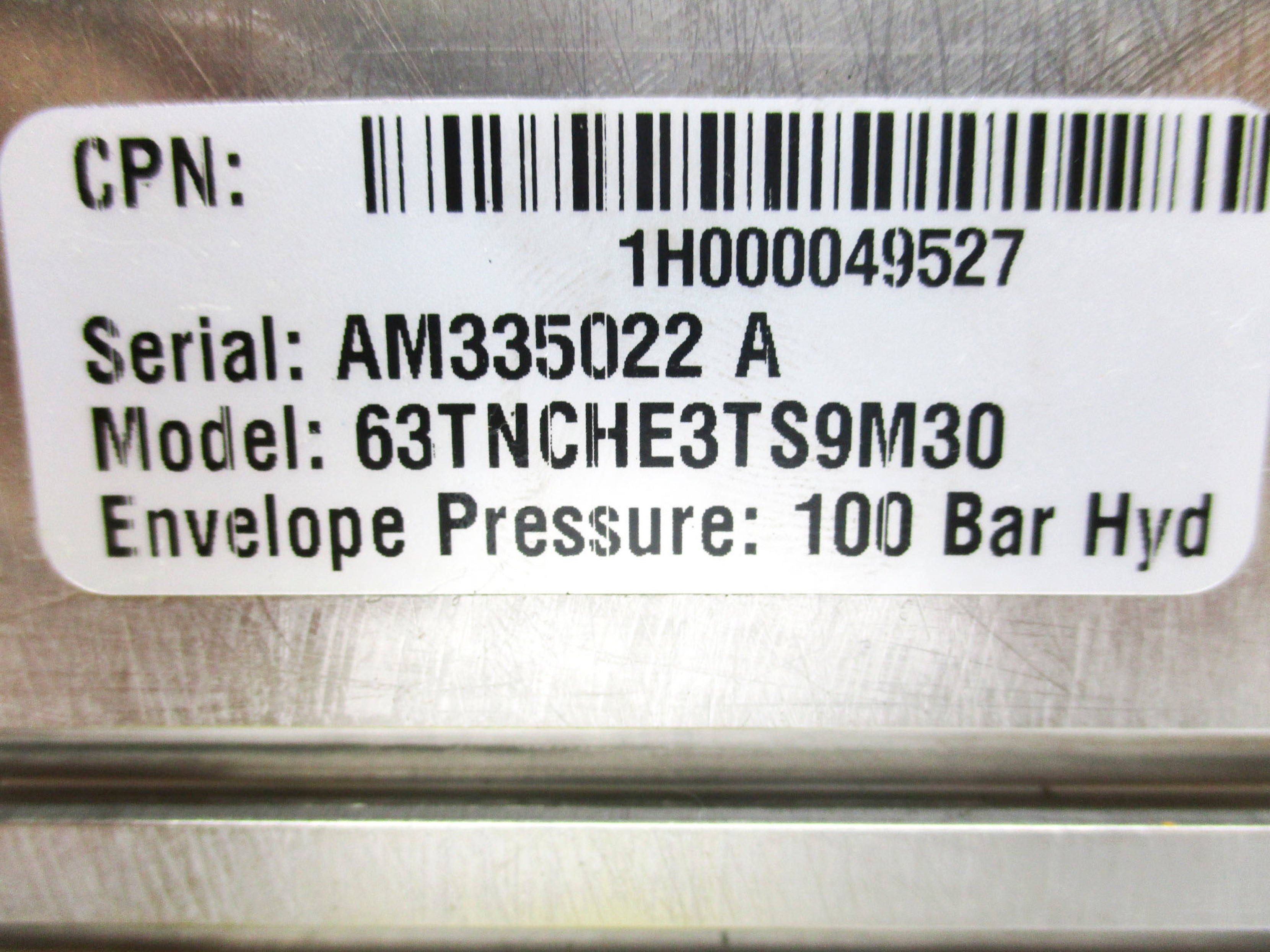 CYLINDER 63TNCHE3TS9M30 NSNP