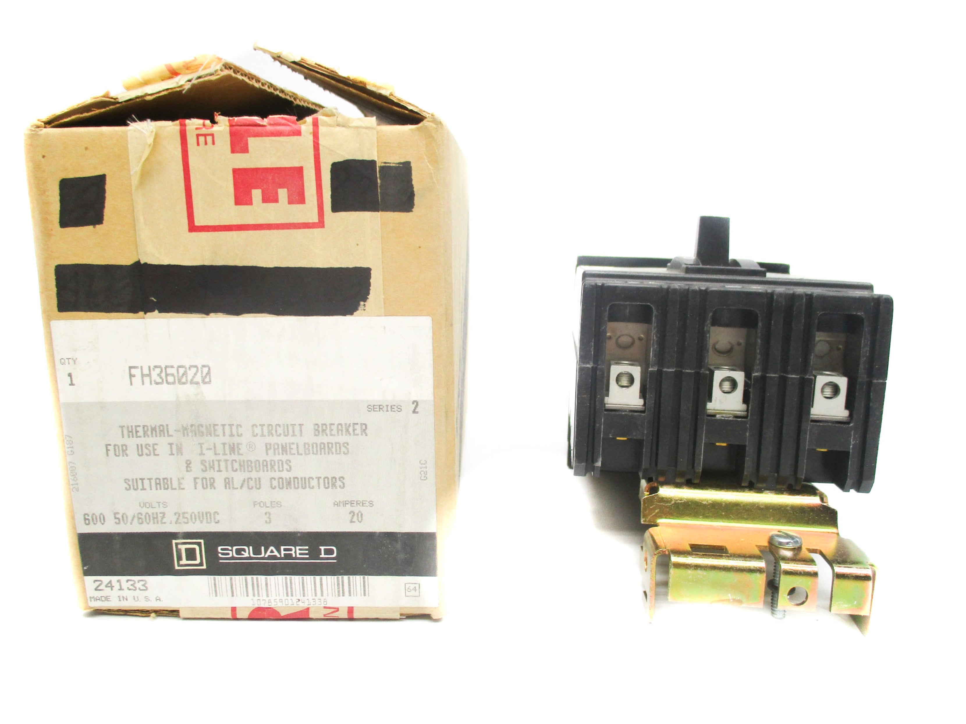 SQUARE D FH36020 SER. 2 20A, 250VDC (GREY) NSMP