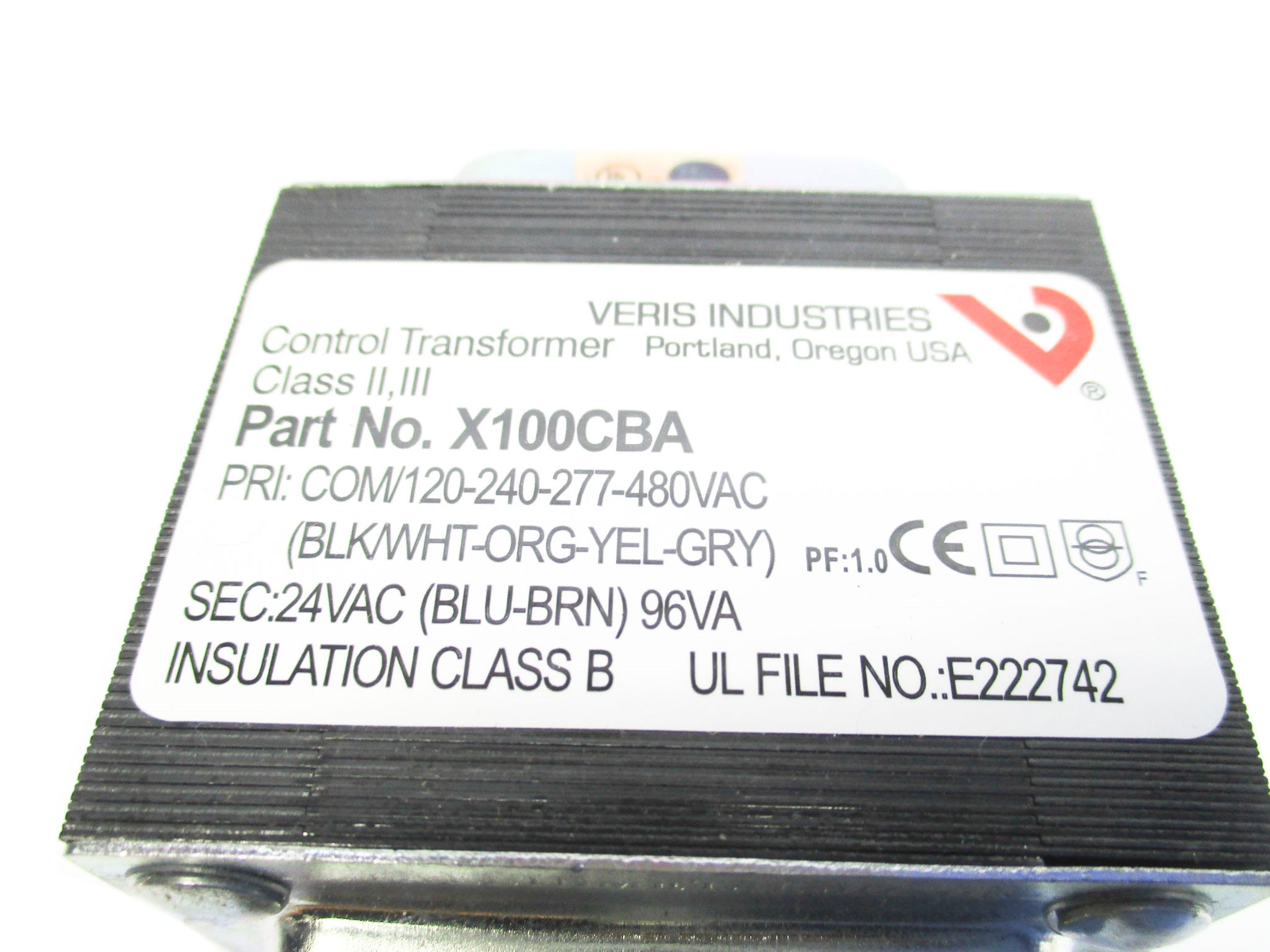 VERIS INDUSTRIES X100CBA UNMP