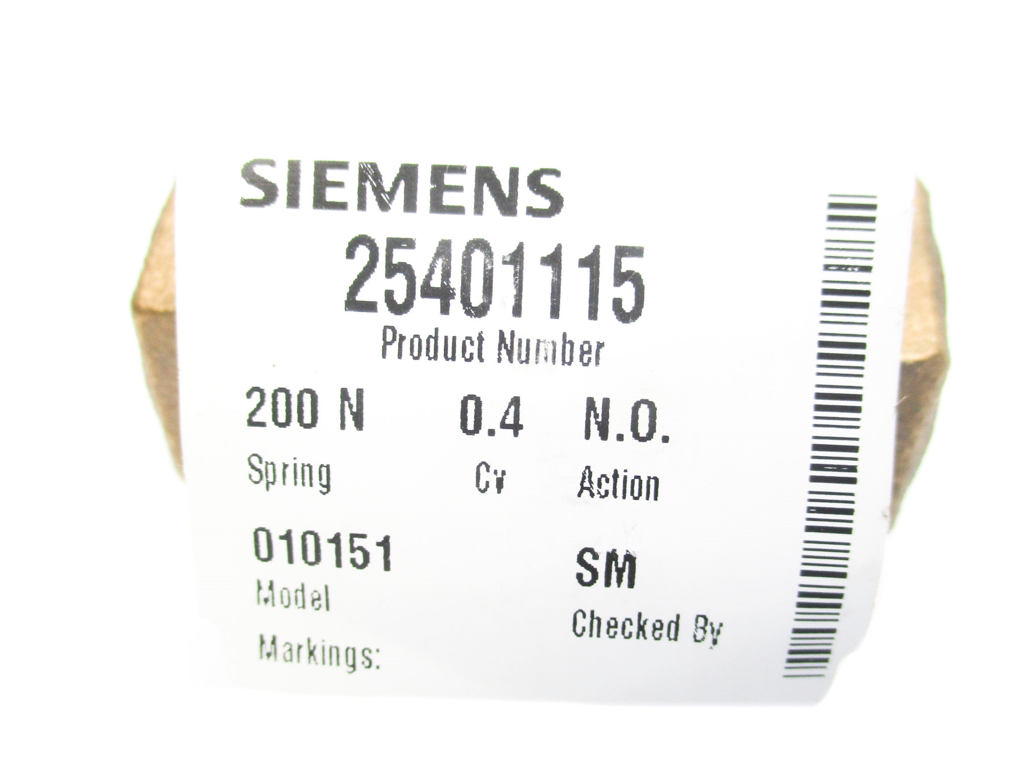 SIEMENS 25401115 24VAC NSMP