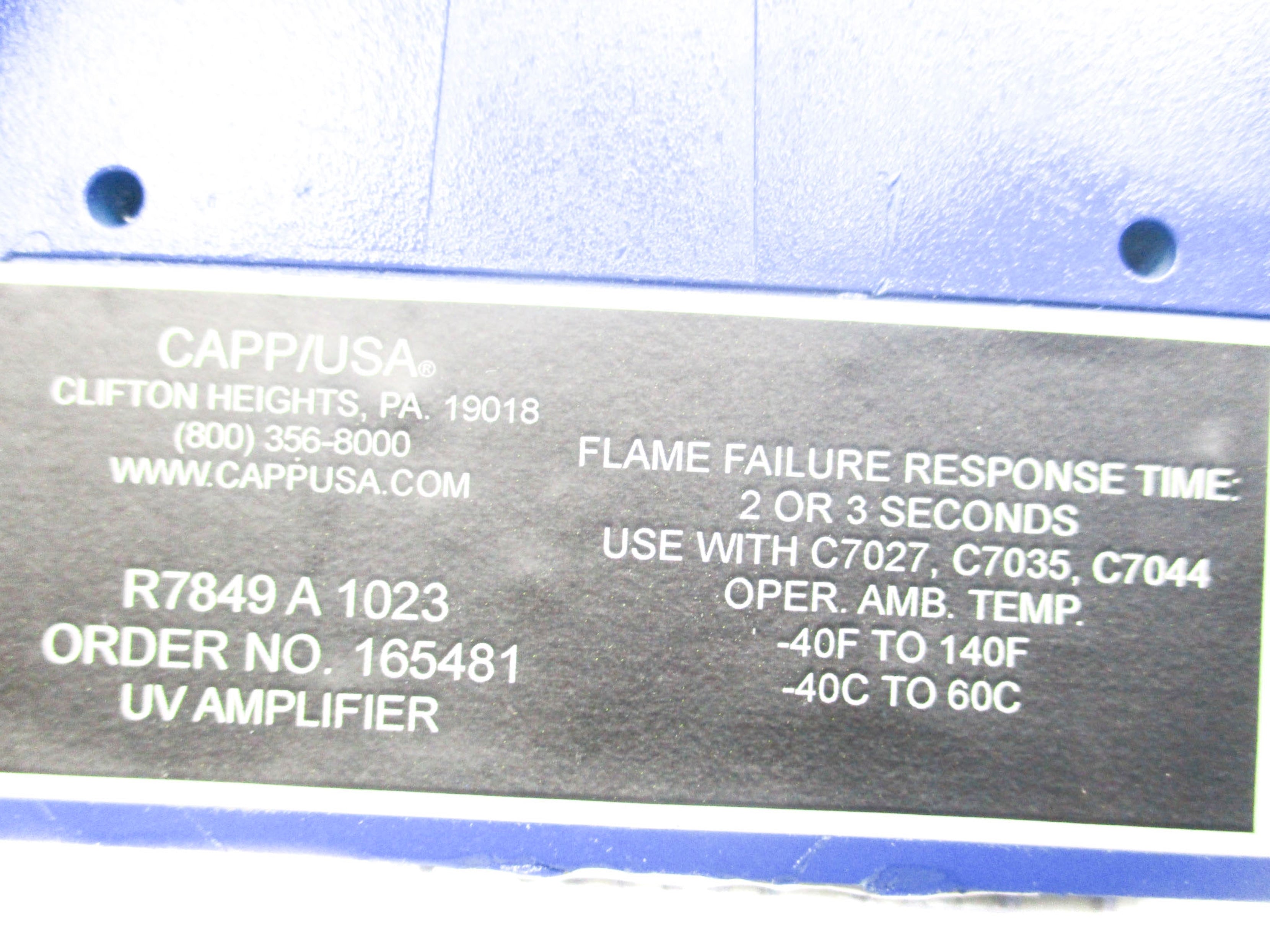 INDUSTRIAL MRO R7849A1023 REMAN