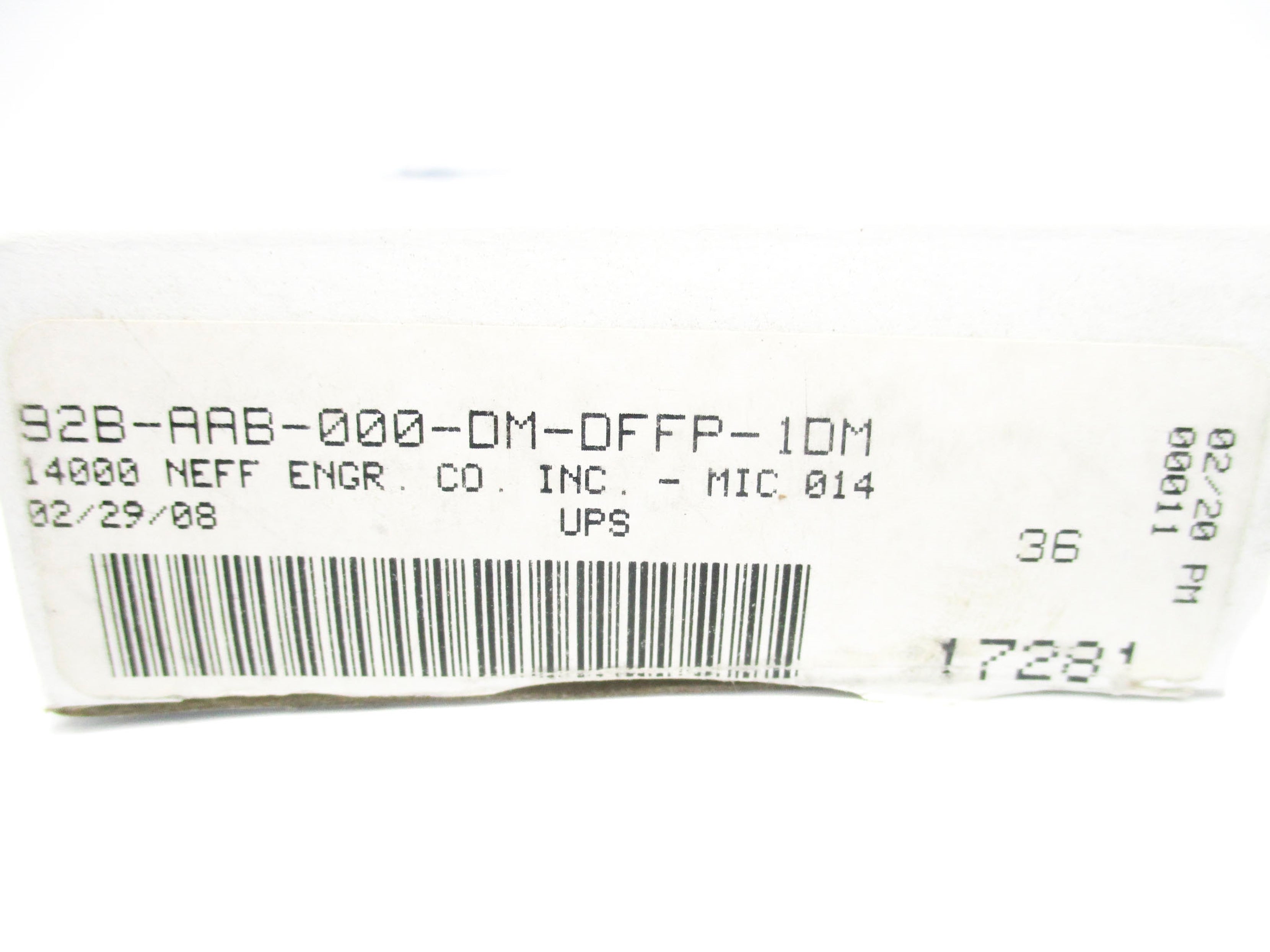 MAC 92B-AAB-000-DM-DFFP-1DM 24VDC 120PSI NSMP