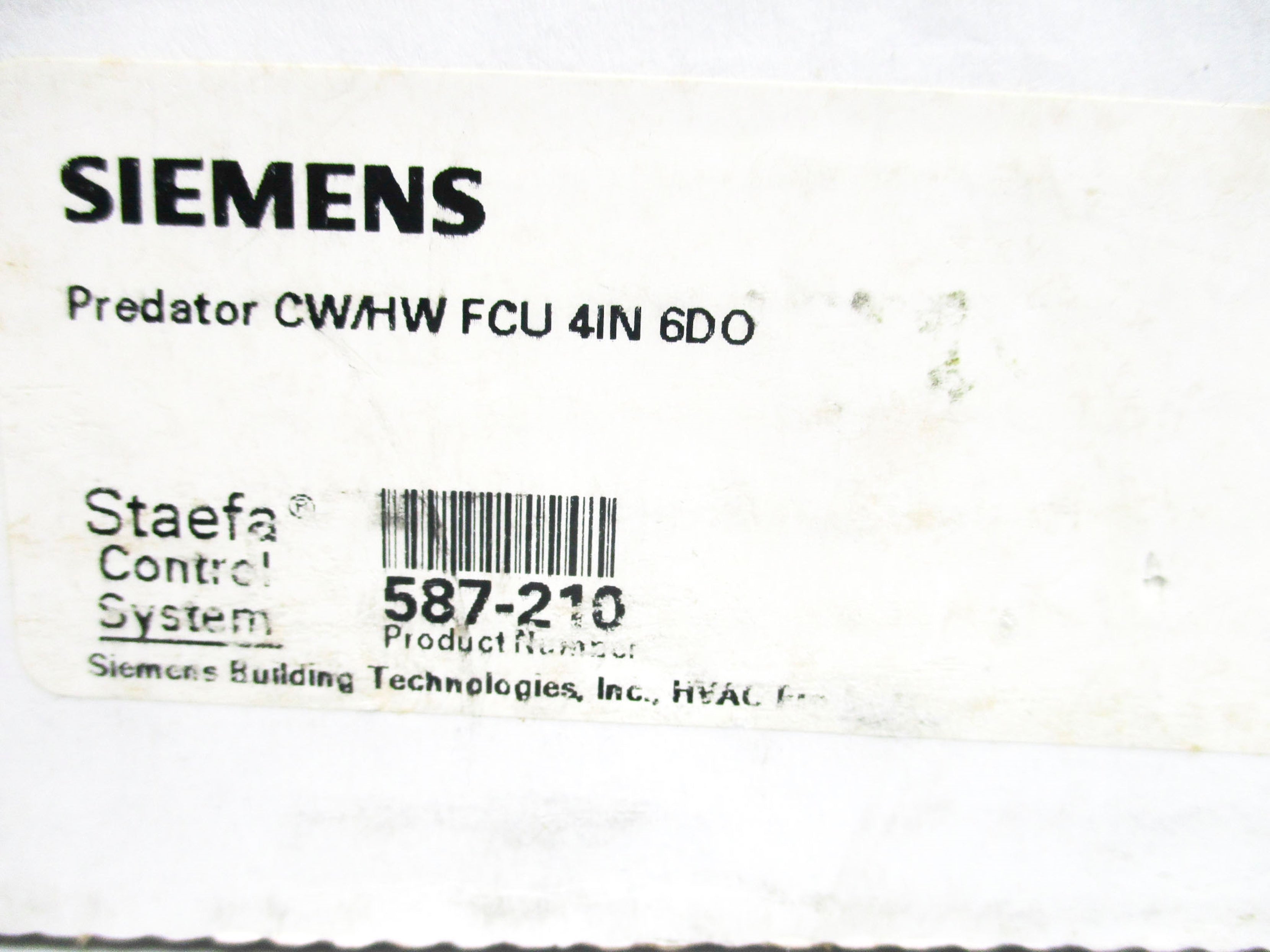 SIEMENS 587-210 NSMP