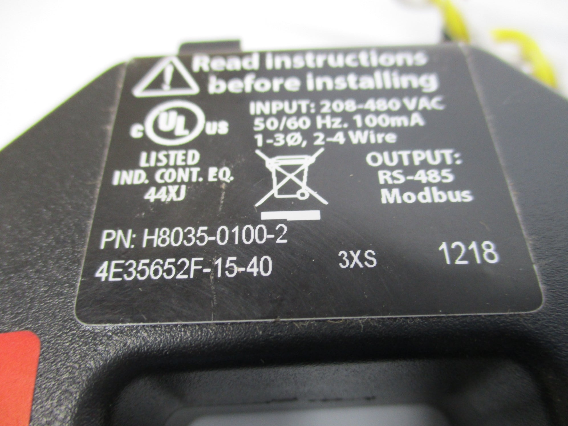 VERIS INDUSTRIES H8035-0100-2 NSMP