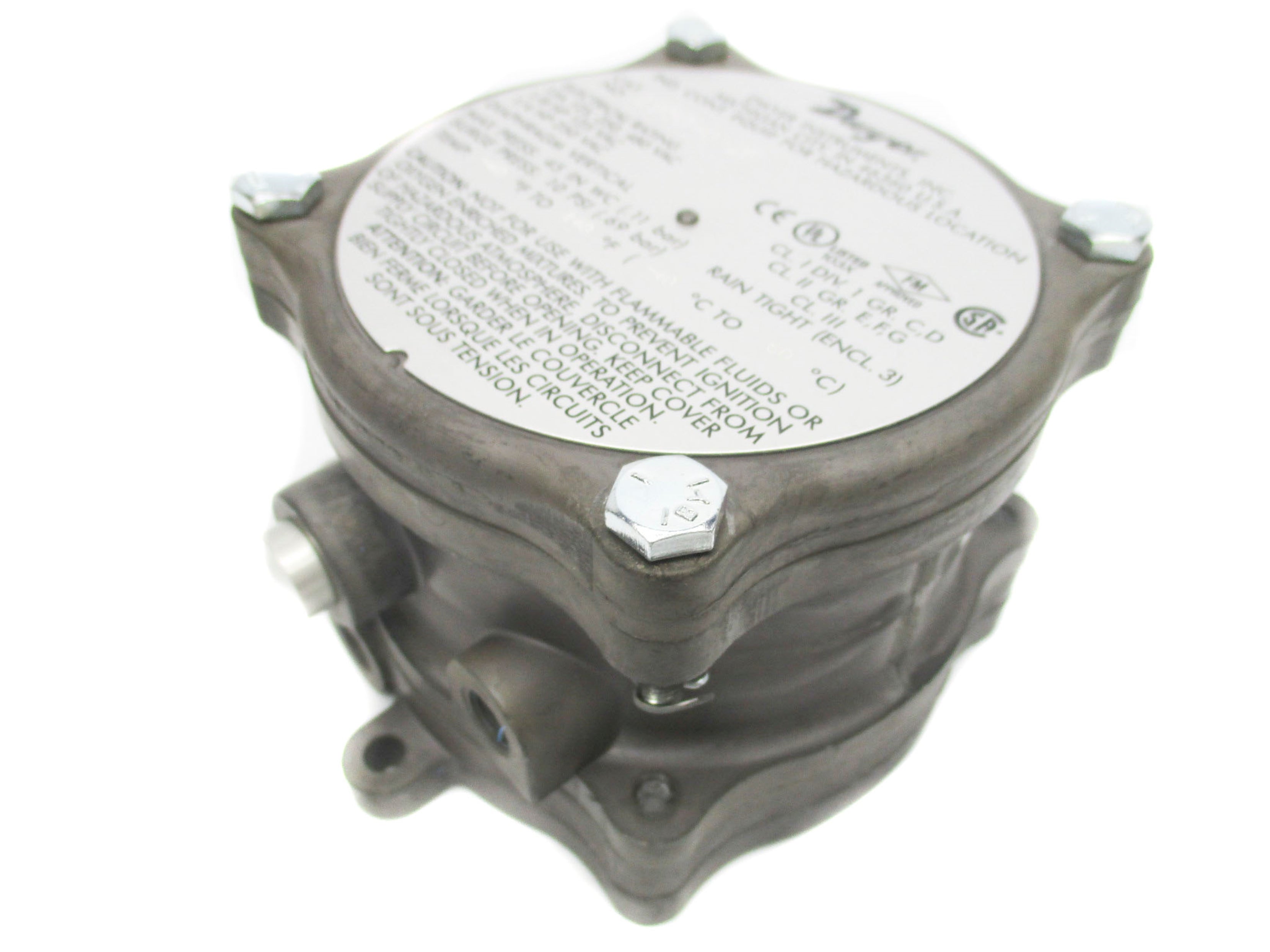 DWYER 1950-0-2F 480VAC 15A 10PSI NSMP
