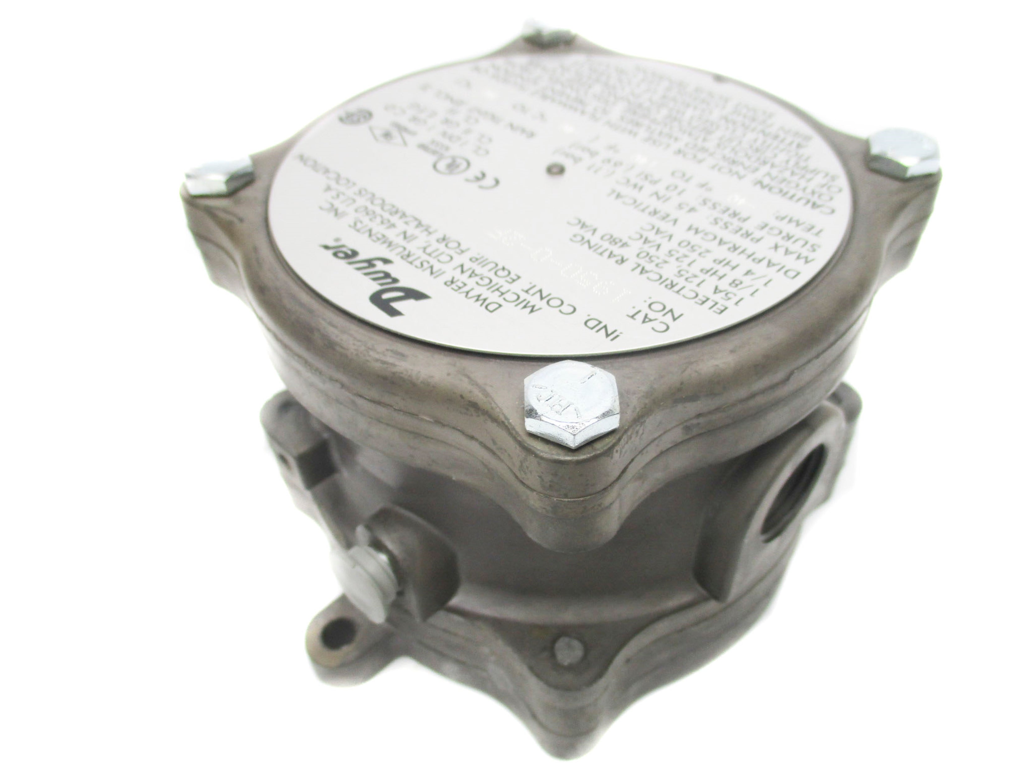 DWYER 1950-0-2F 480VAC 15A 10PSI NSMP