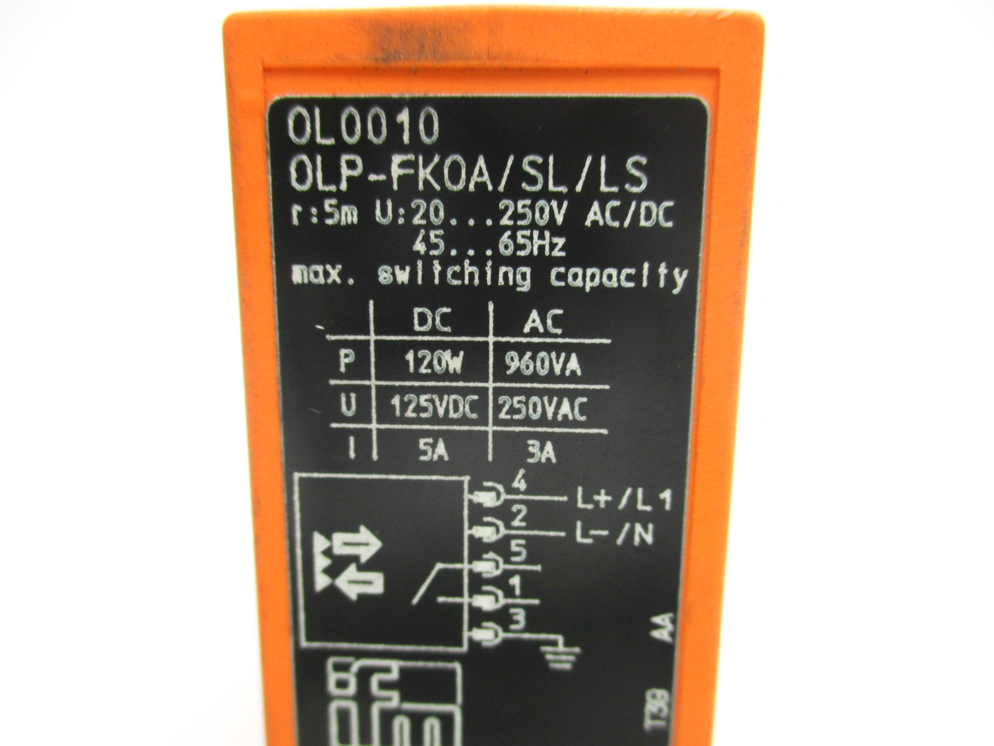 IFM EFECTOR OL0010 UNMP