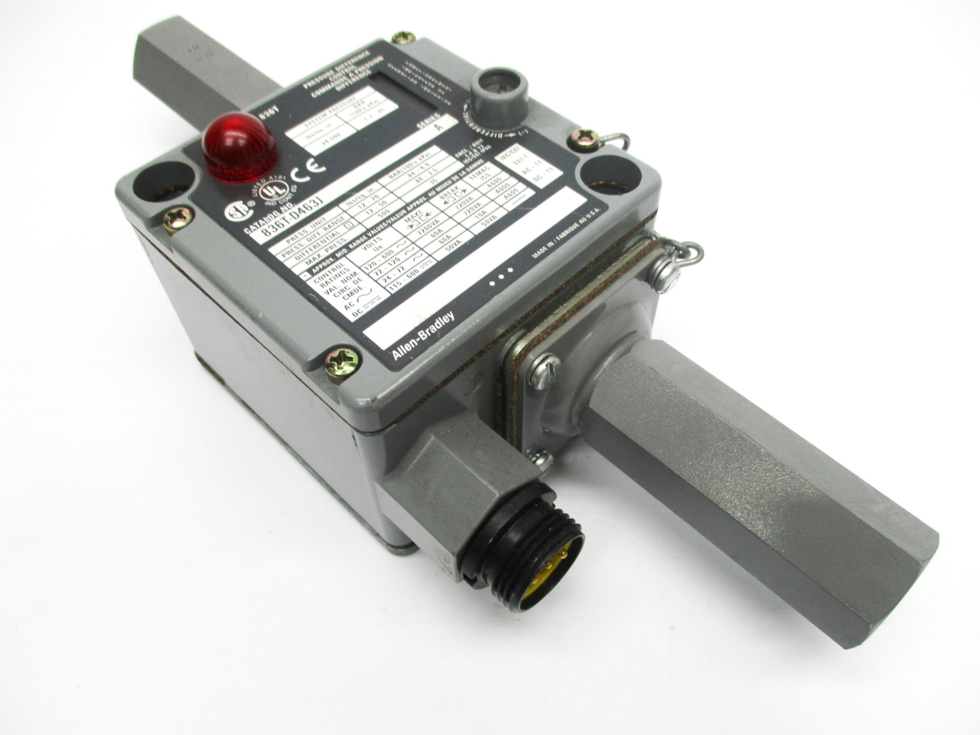 ALLEN BRADLEY 836T-D463J SER. A UNMP