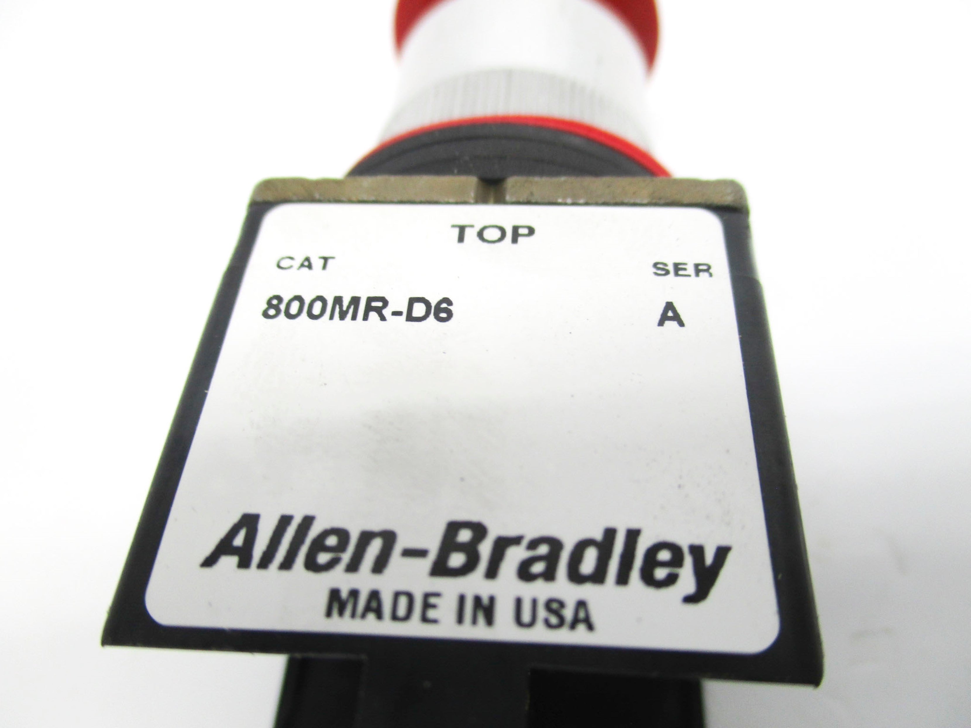 ALLEN BRADLEY 800MR-D6 SER. A (WH) NSMP