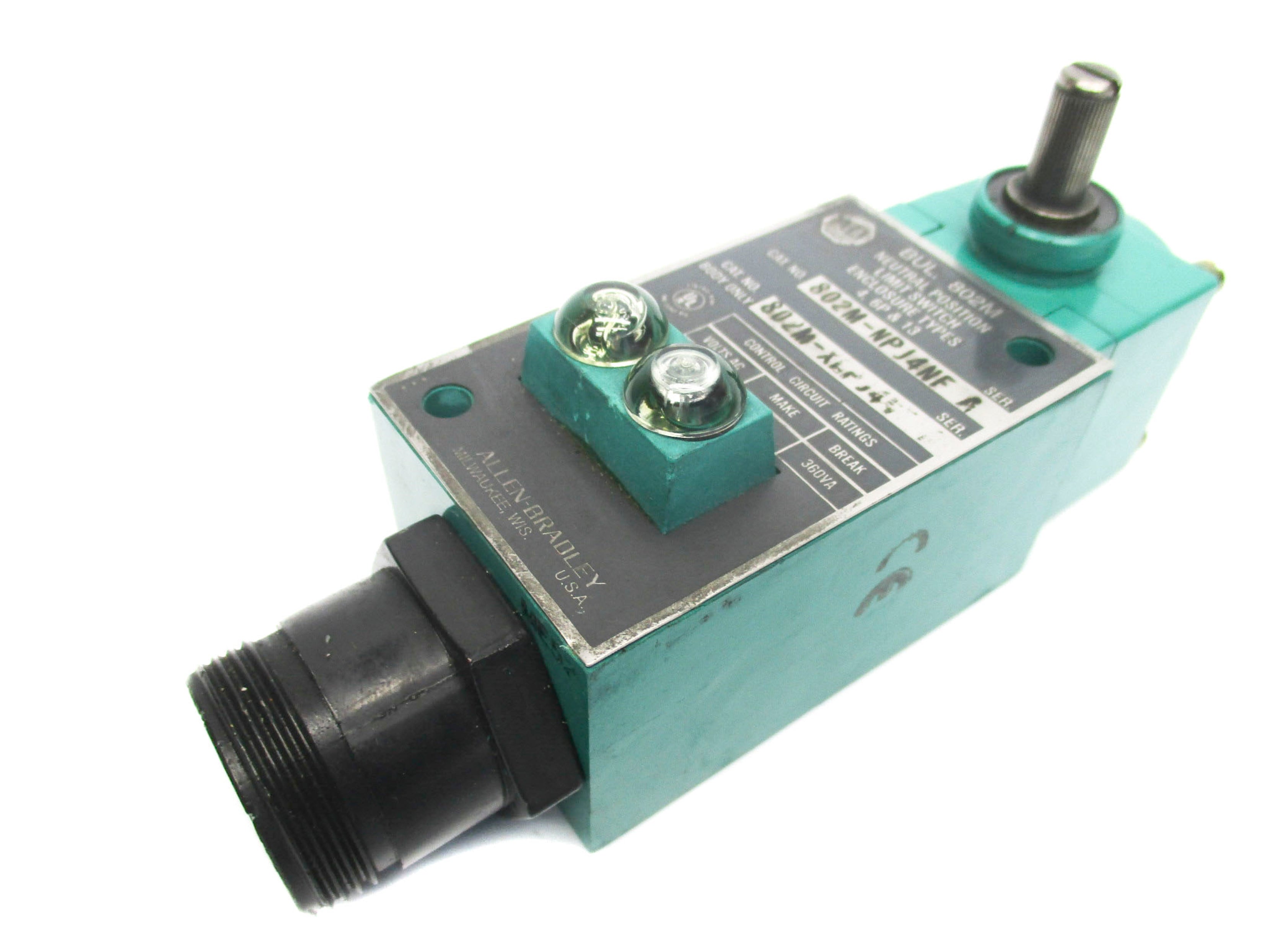 ALLEN BRADLEY 802M-NPJ4NF SER. A UNMP