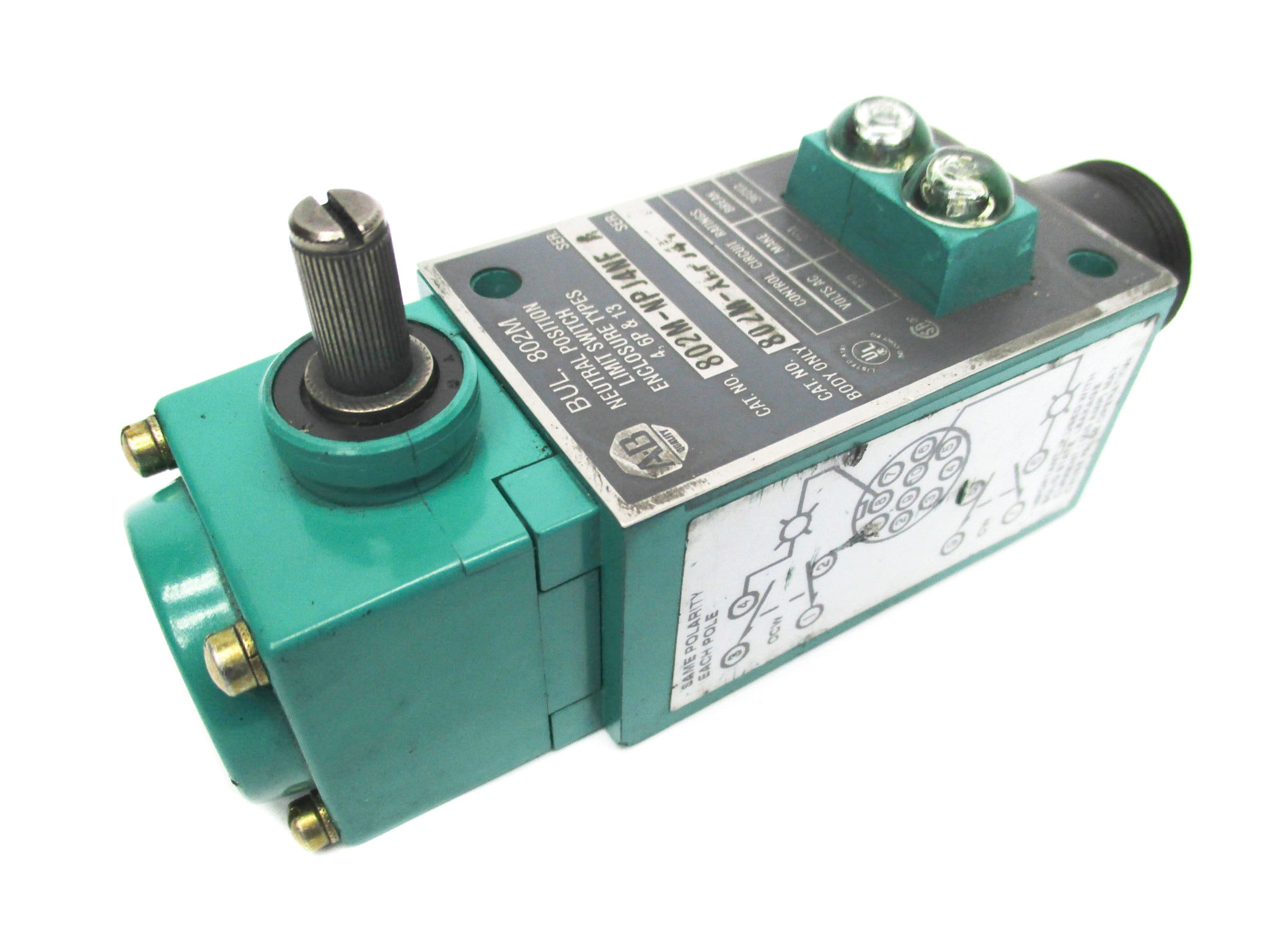 ALLEN BRADLEY 802M-NPJ4NF SER. A UNMP