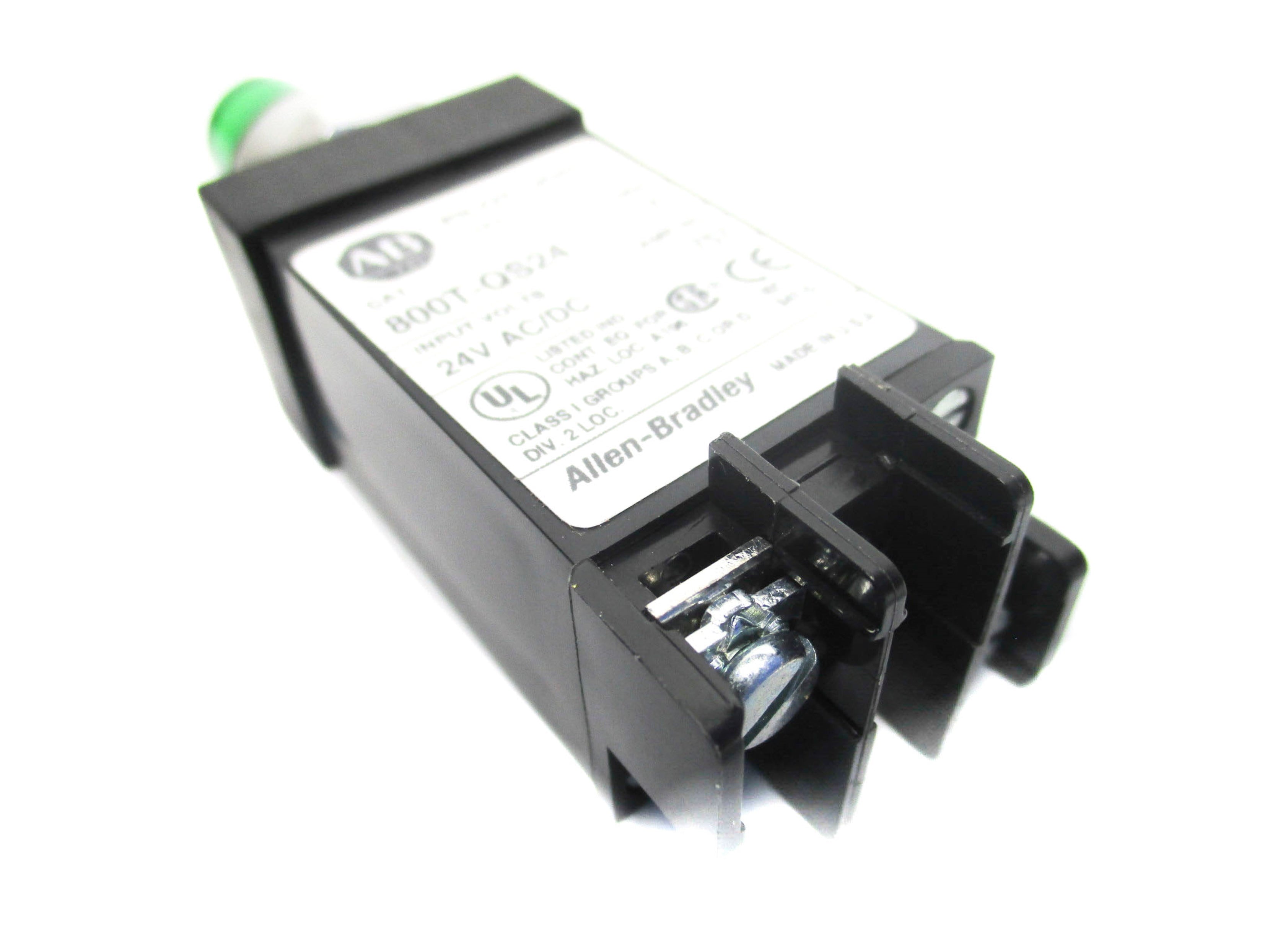 ALLEN BRADLEY 800T-QS24G SER. T 24VAC/DC (WH) NSMP