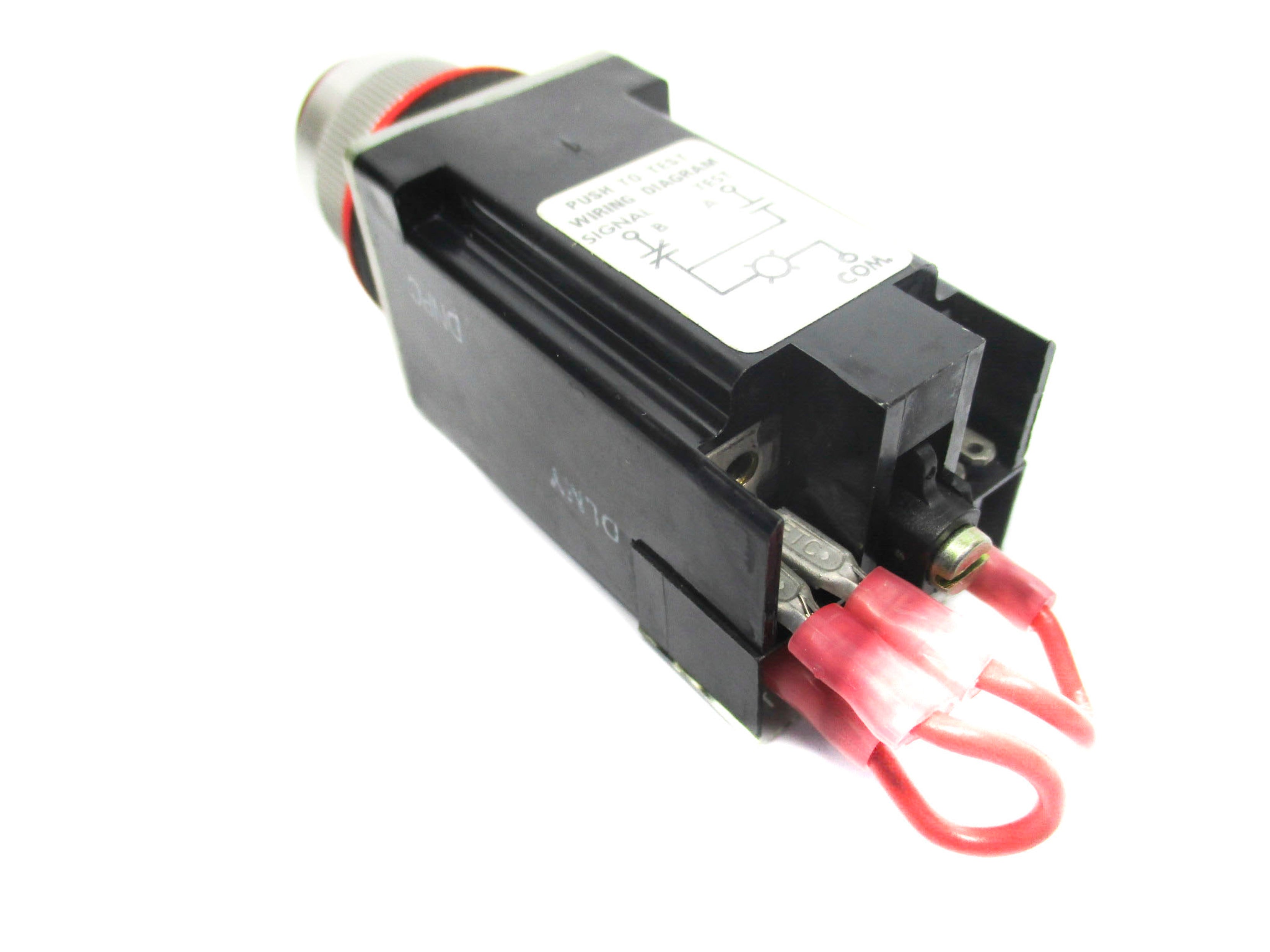 ALLEN BRADLEY 800MR-PT16R SER. D 110/120V (BK/YL) NSMP