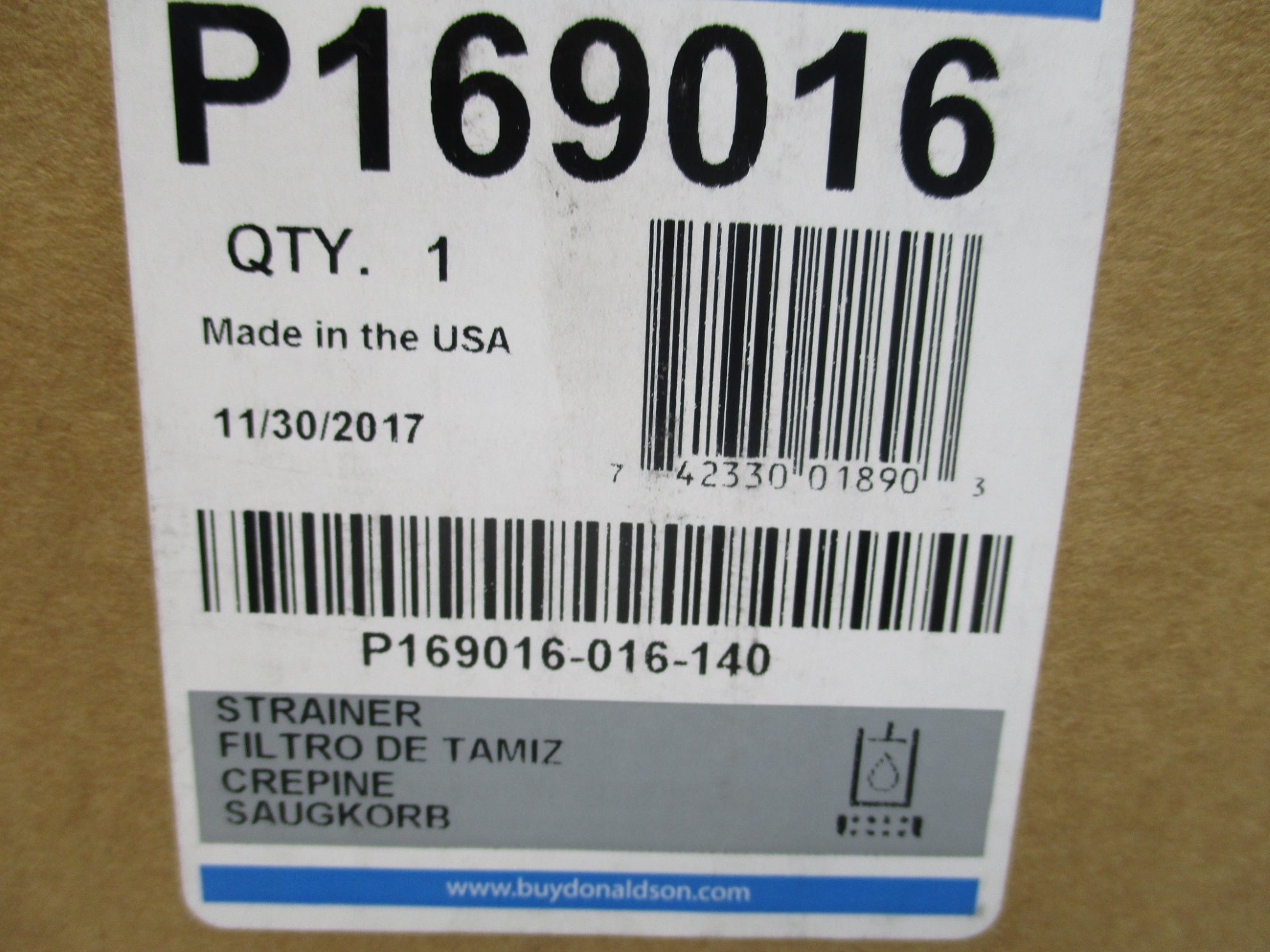 DONALDSON P169016 NSMP