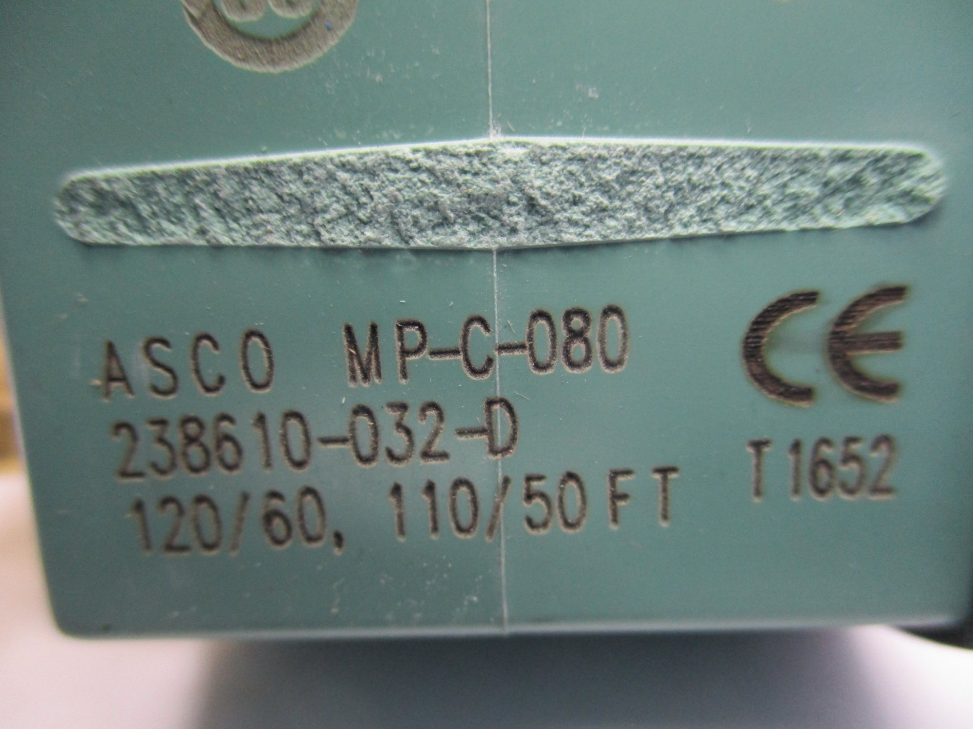 ASCO 8262H262 110/120V 125-160PSI 1/4" NSMP