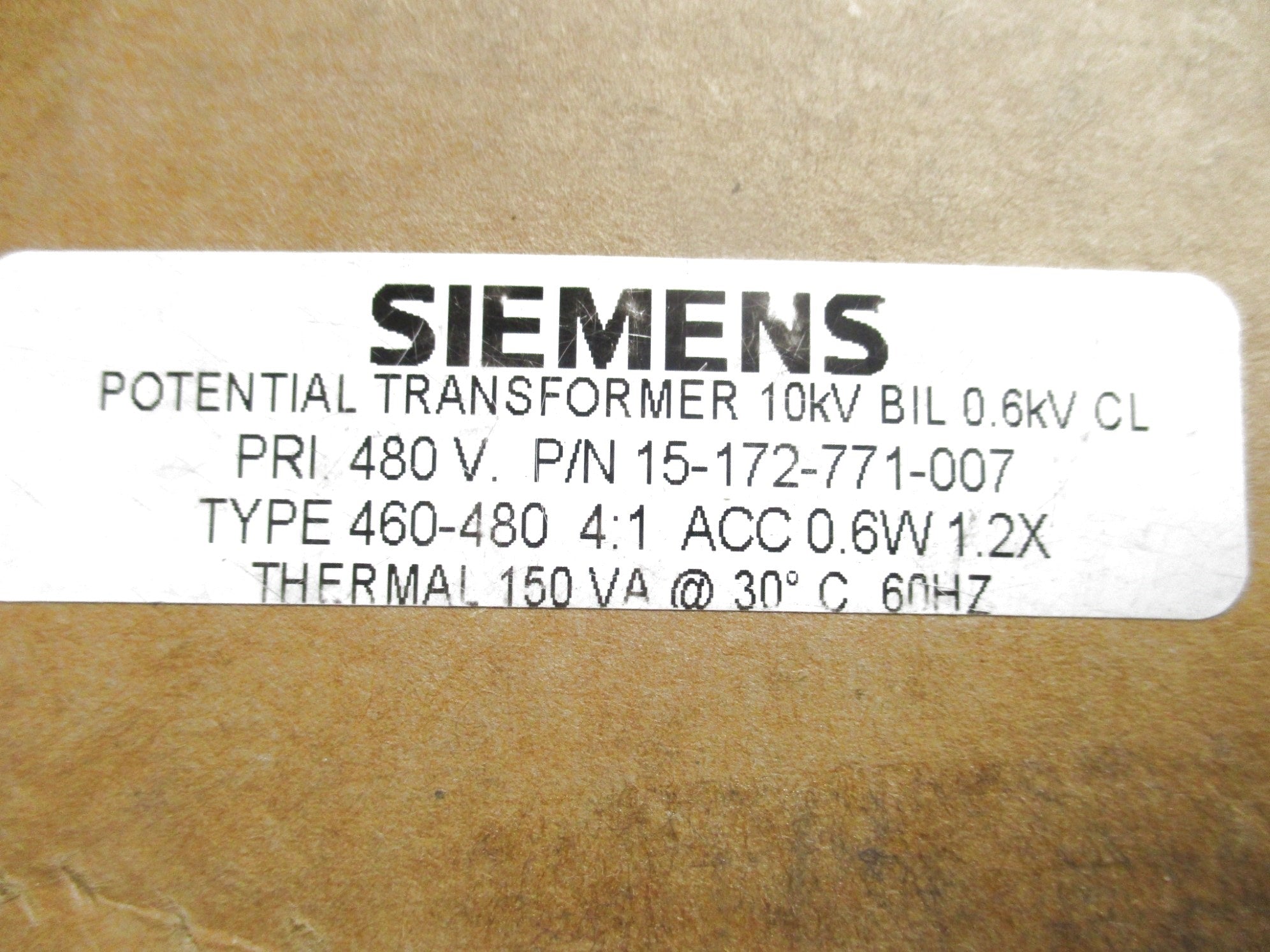SIEMENS 460-480 NSMP