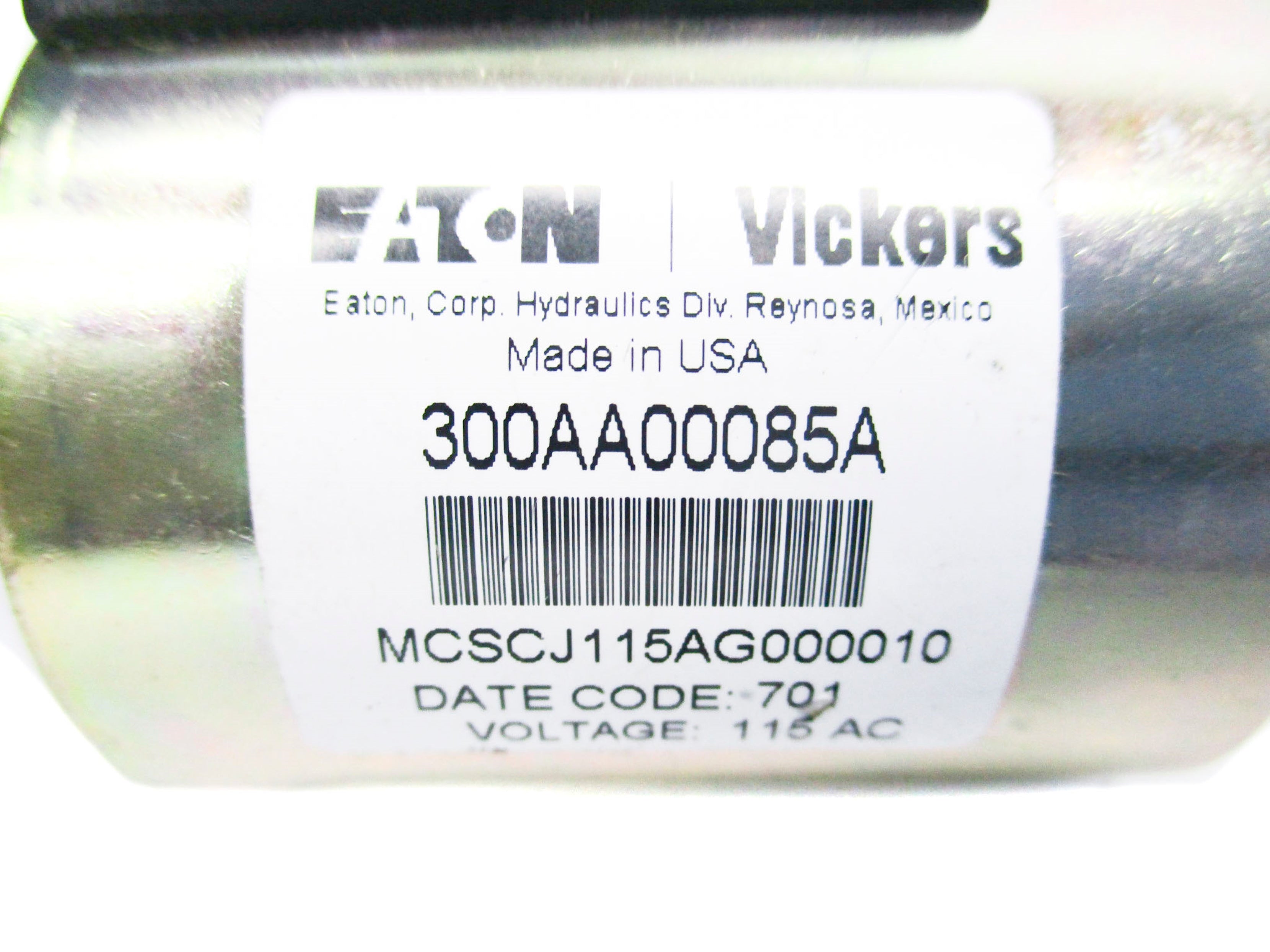 EATON 300AA00085A MCSCJ115AG000010 115VAC NSNP
