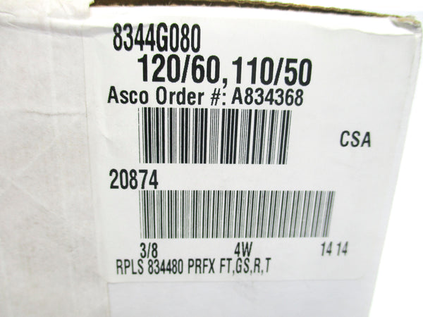 ASCO 8344G080 110/120V NSFS
