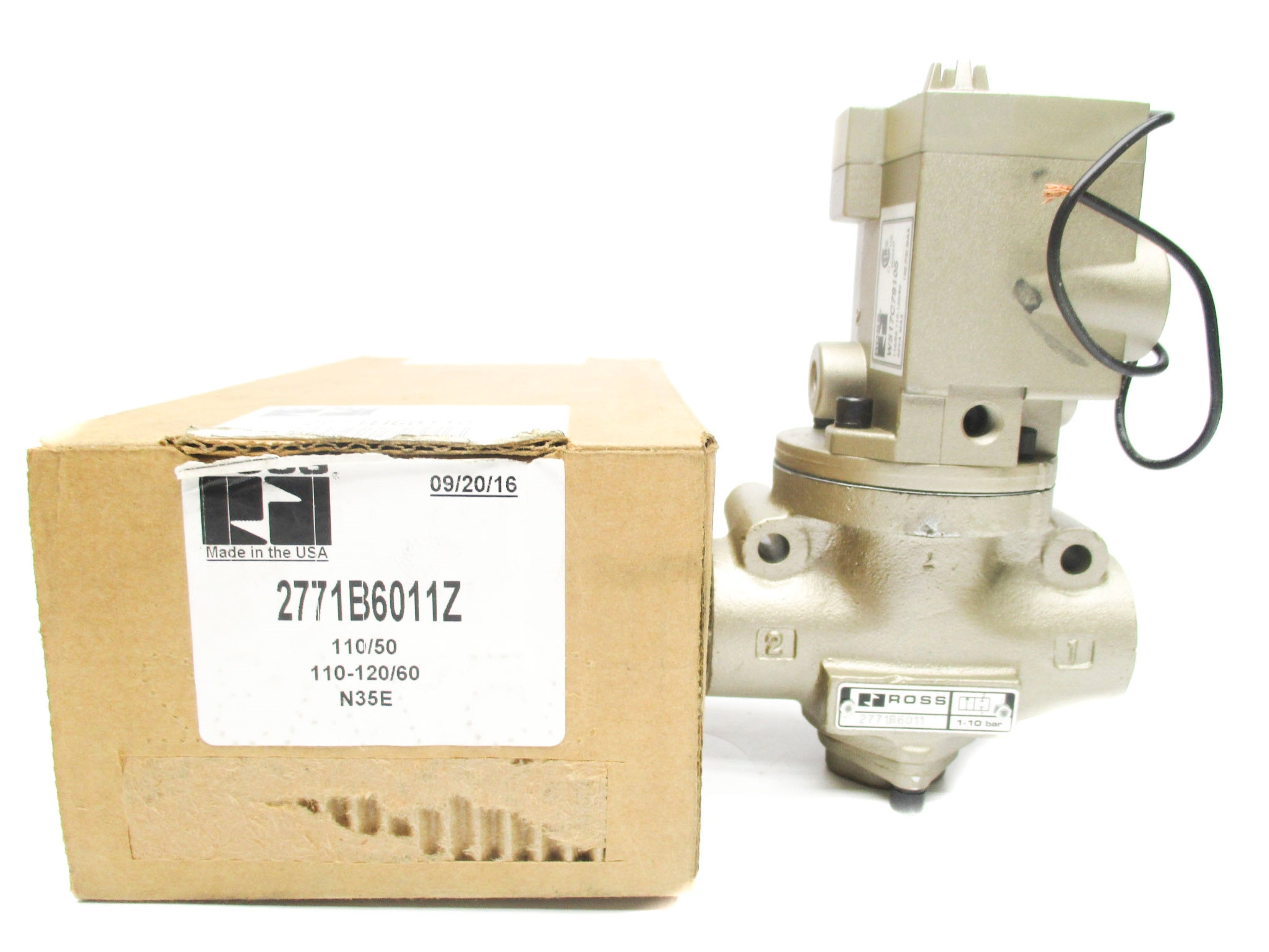 ROSS 2771B6011Z 110V/50HZ-110-120V/60HZ 1-10BAR NSMP