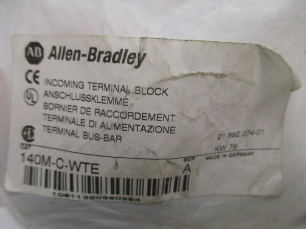 ALLEN BRADLEY 140M-C-WTE SER. A NSMP