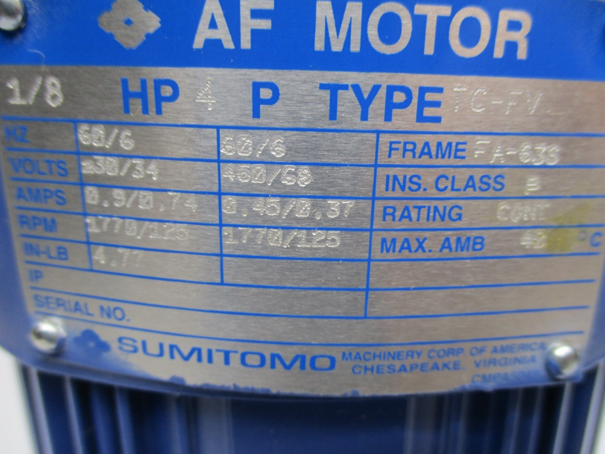 SUMIMOTO TC-FV NSMP