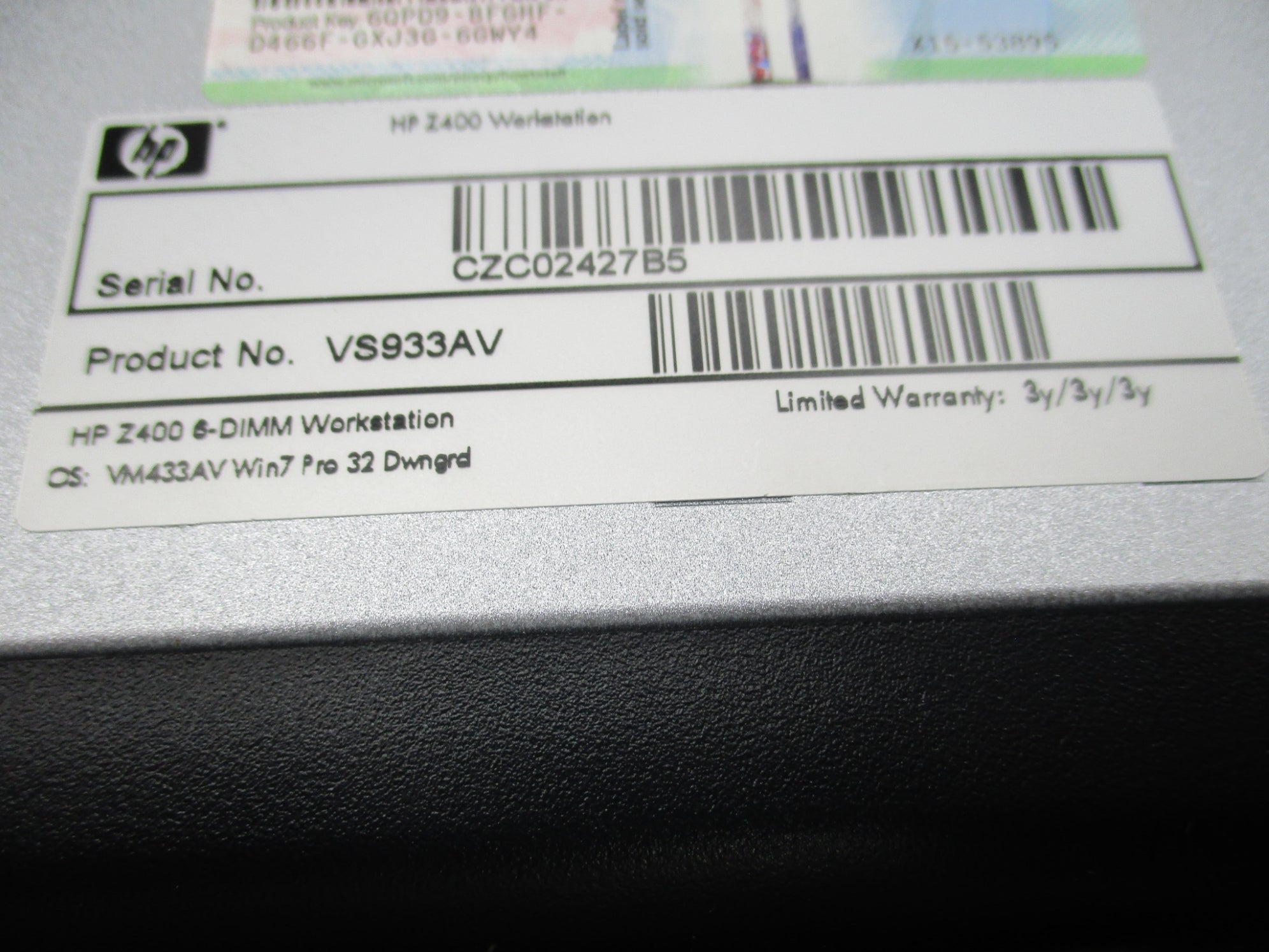 HP VS933AV NSNP
