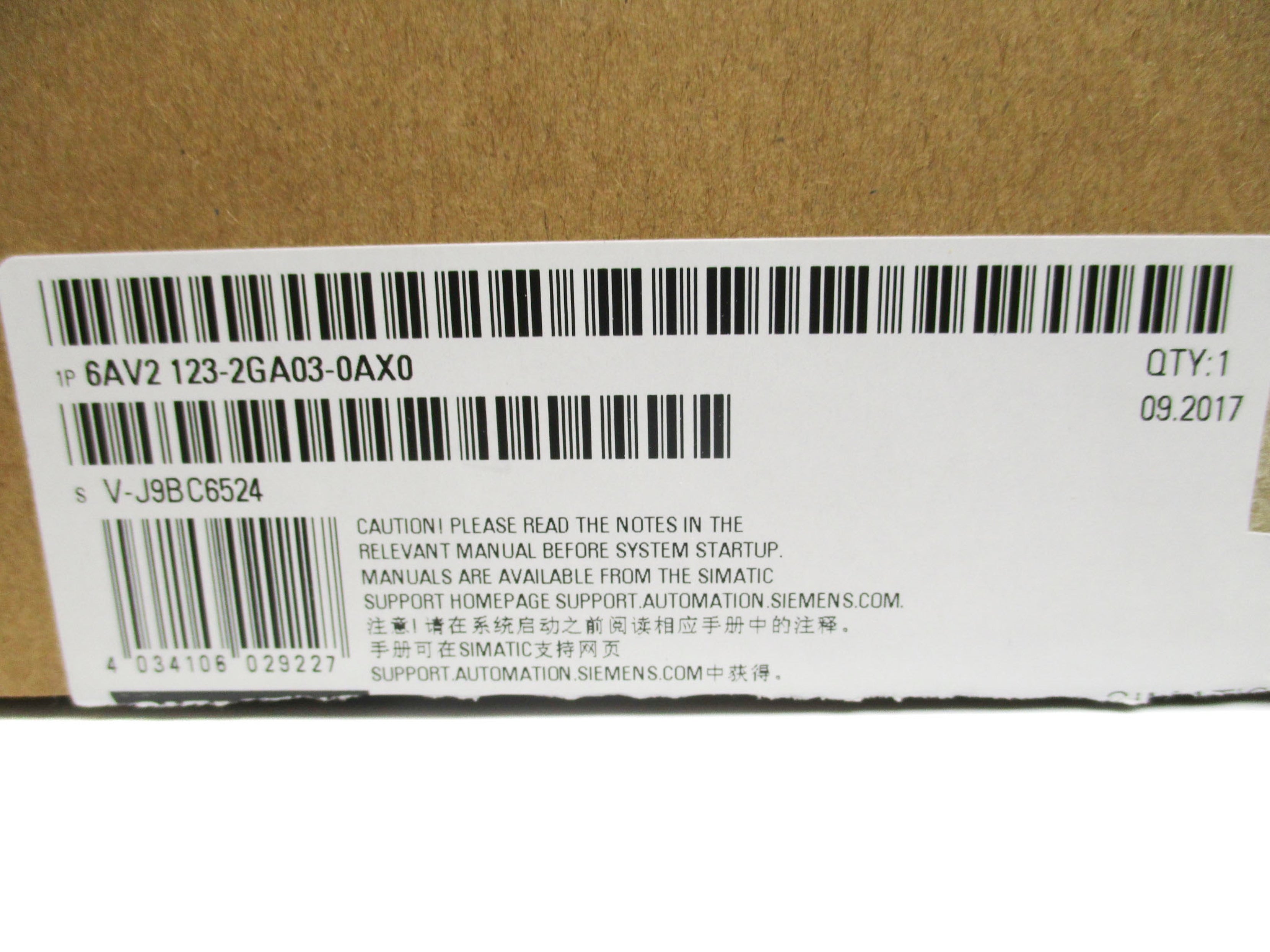 SIEMENS 6AV2123-2GA03-0AX0 NSMP