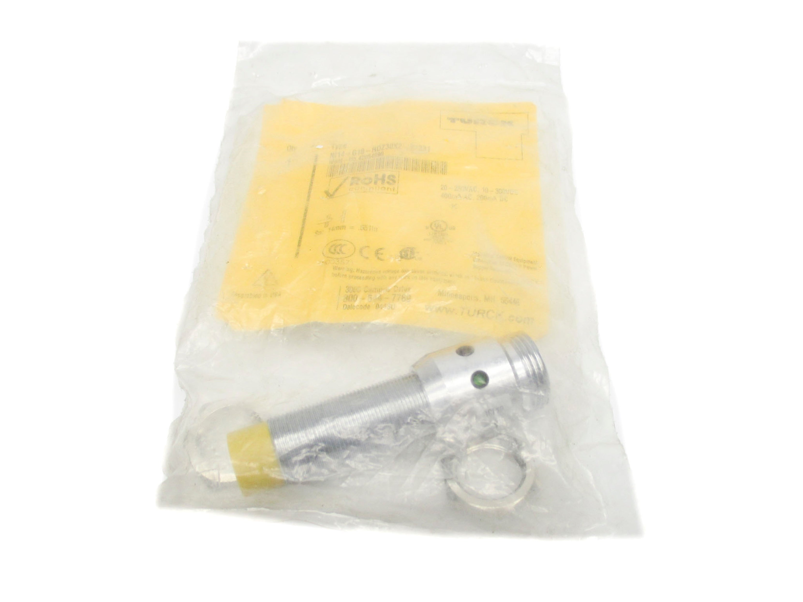 TURCK NI14-G18-RDZ30X2-B1331 42054990 20-250VAC NSMP