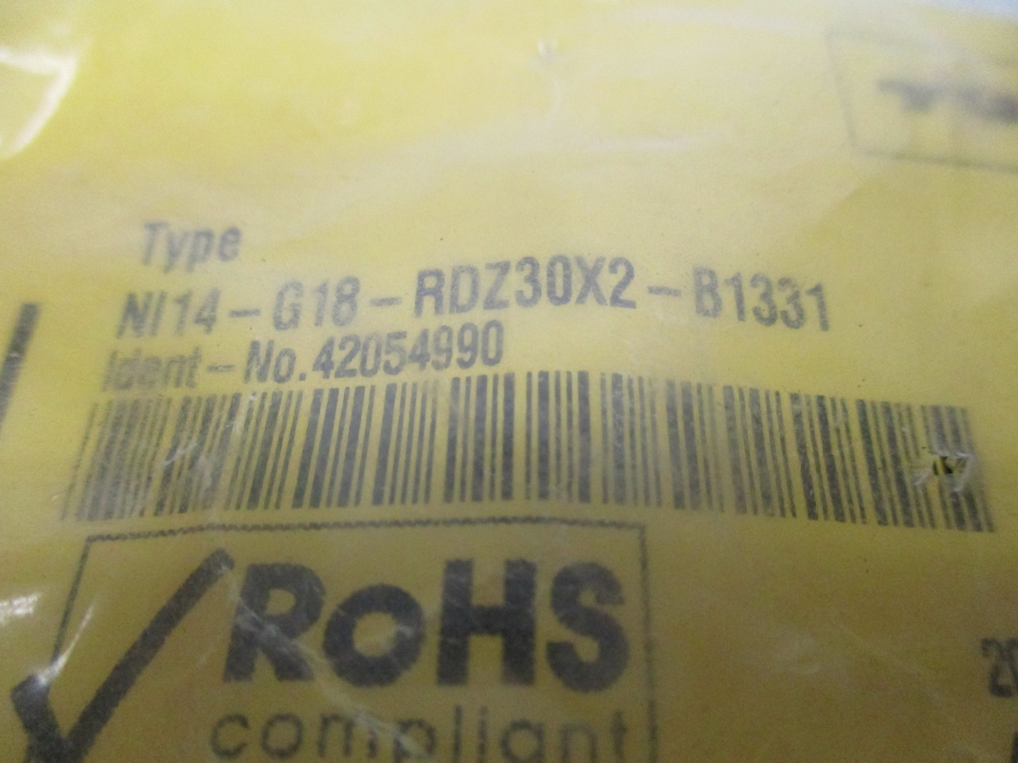 TURCK NI14-G18-RDZ30X2-B1331 42054990 20-250VAC NSMP
