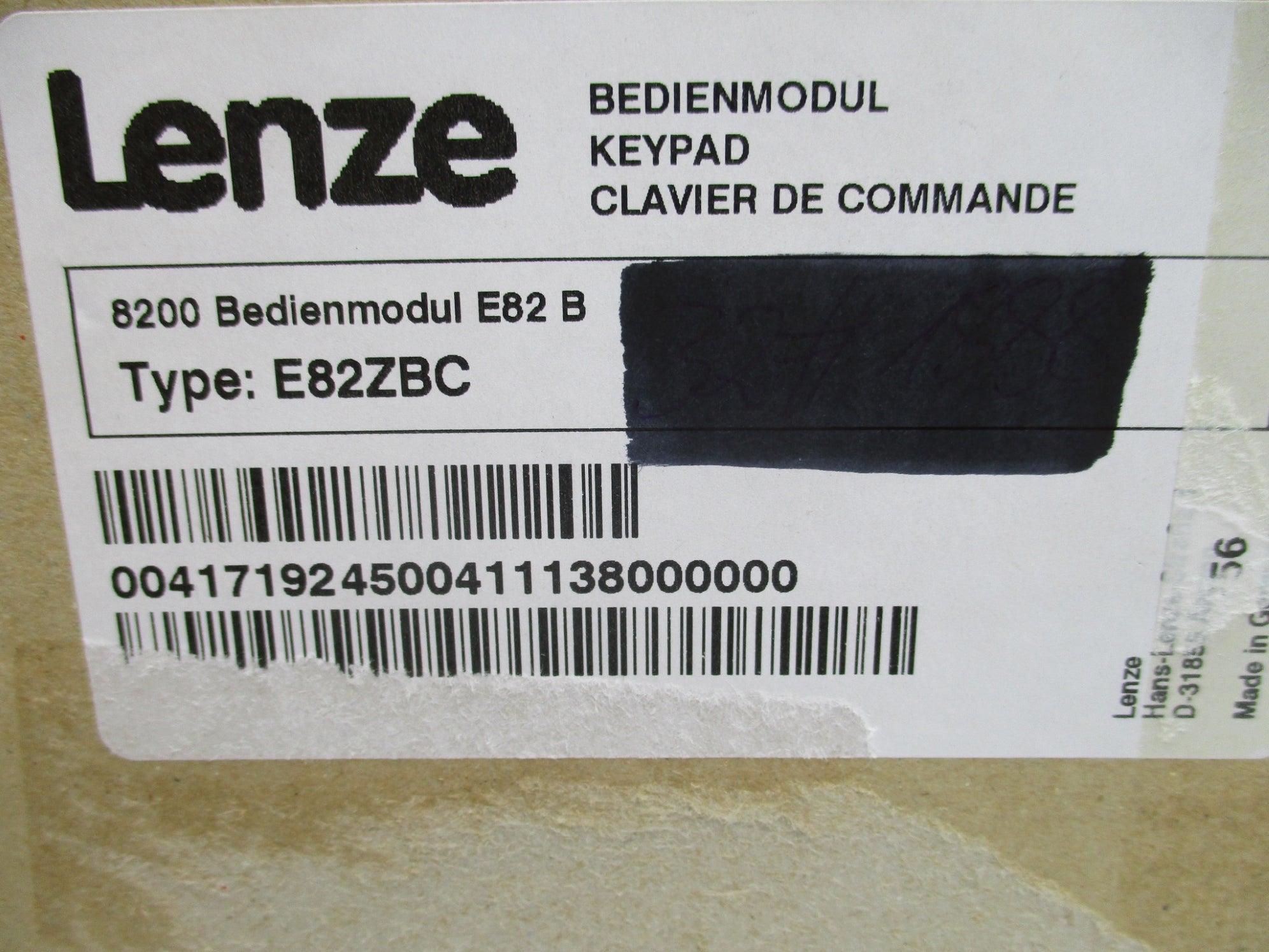 LENZE E82ZBC NSFS