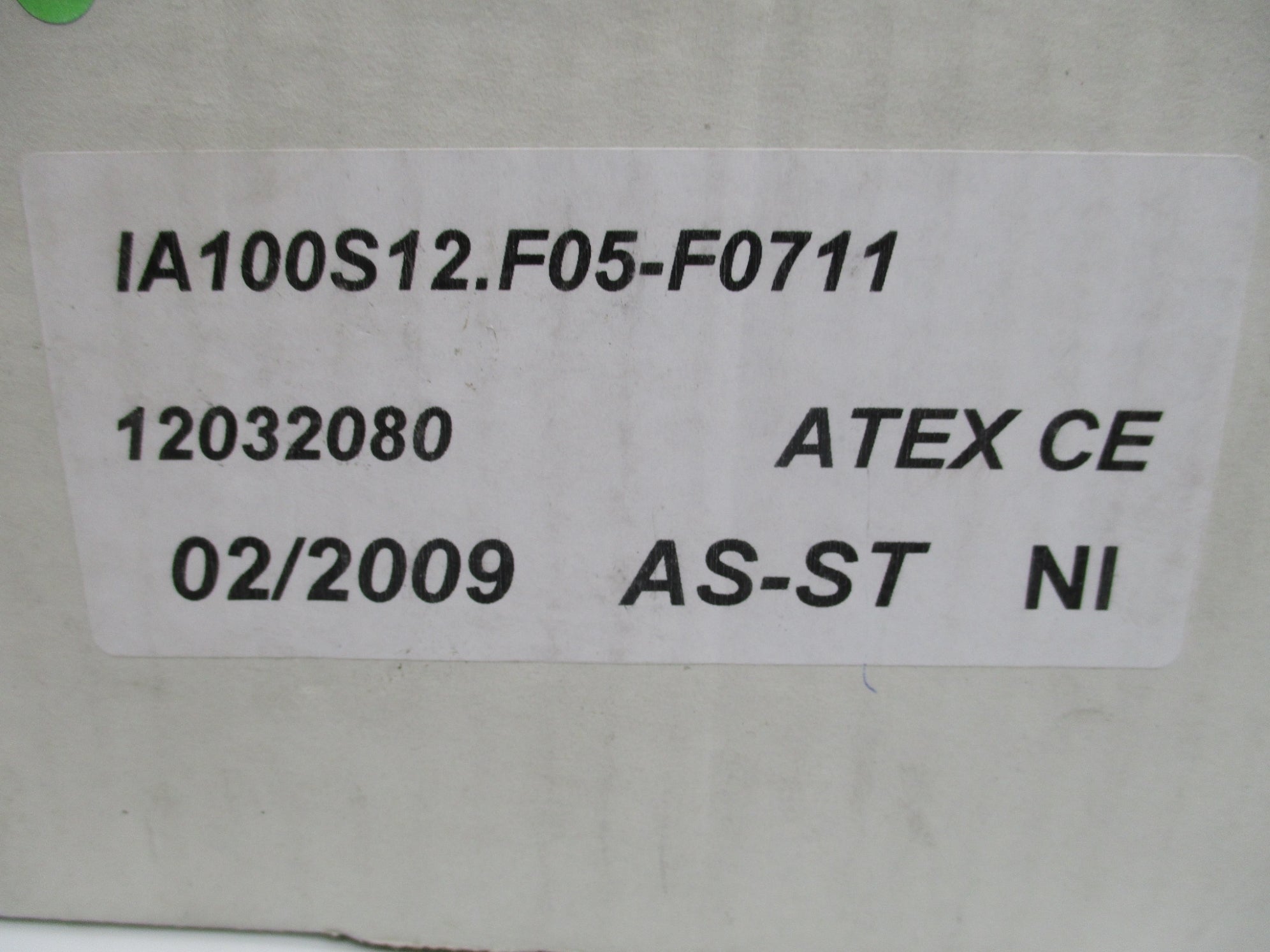 INTERAPP IA100S12.F05-F0711 NSMP