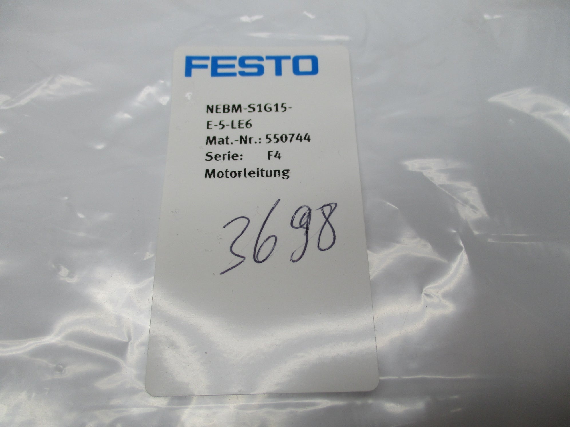 FESTO NEBM-S1G15-E-5-LE6 550744 NSMP