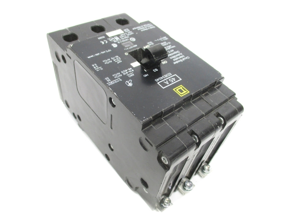 SQUARE D EDB34045 277V 45A UNMP