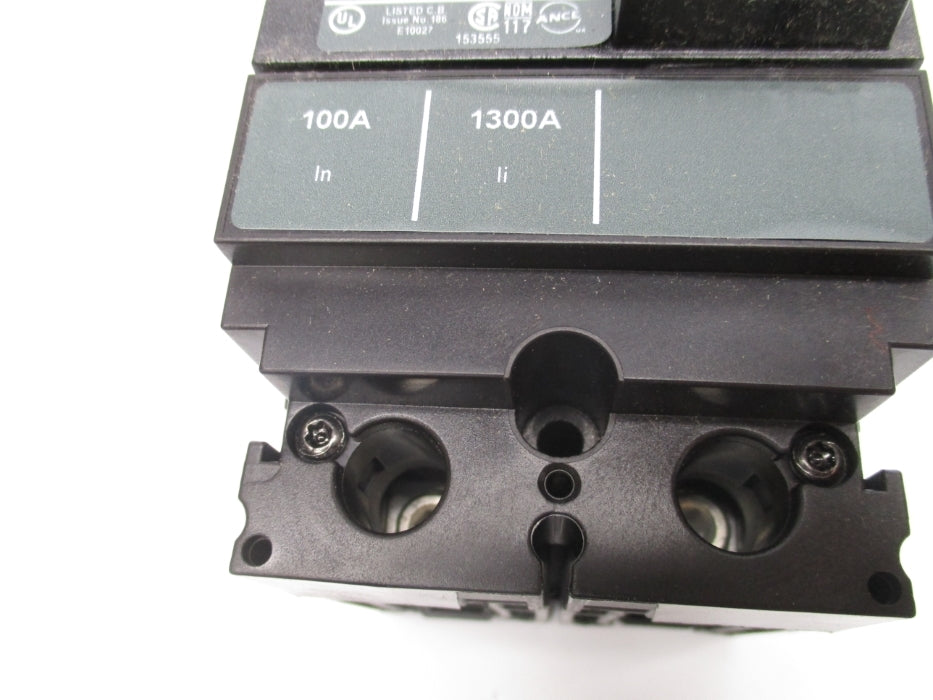 SQUARE D HDL26100 600V 100A NSMP