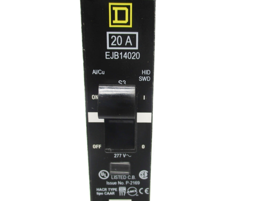 SQUARE D EJB14020 277V 20A NSMP
