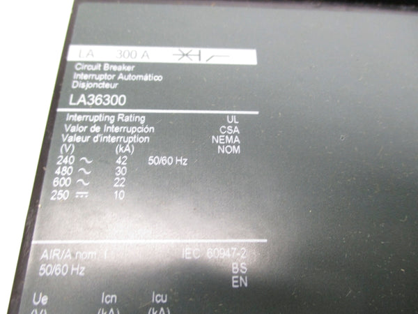 SQUARE D LA36300 600V 300A NSMP