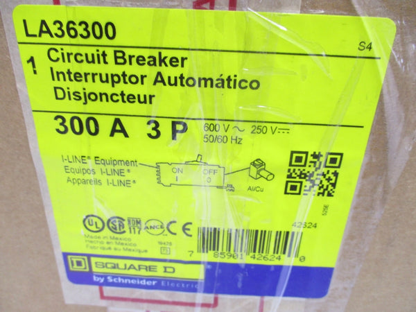 SQUARE D LA36300 600V 300A NSMP