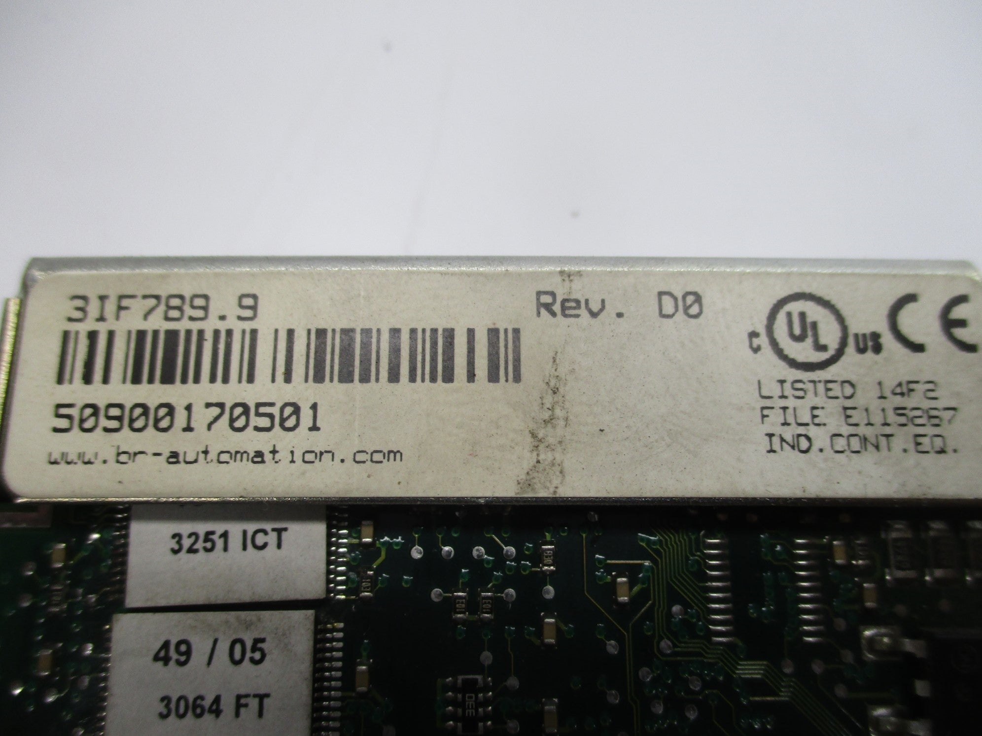 BR AUTOMATION 3IF789.9 NSMP