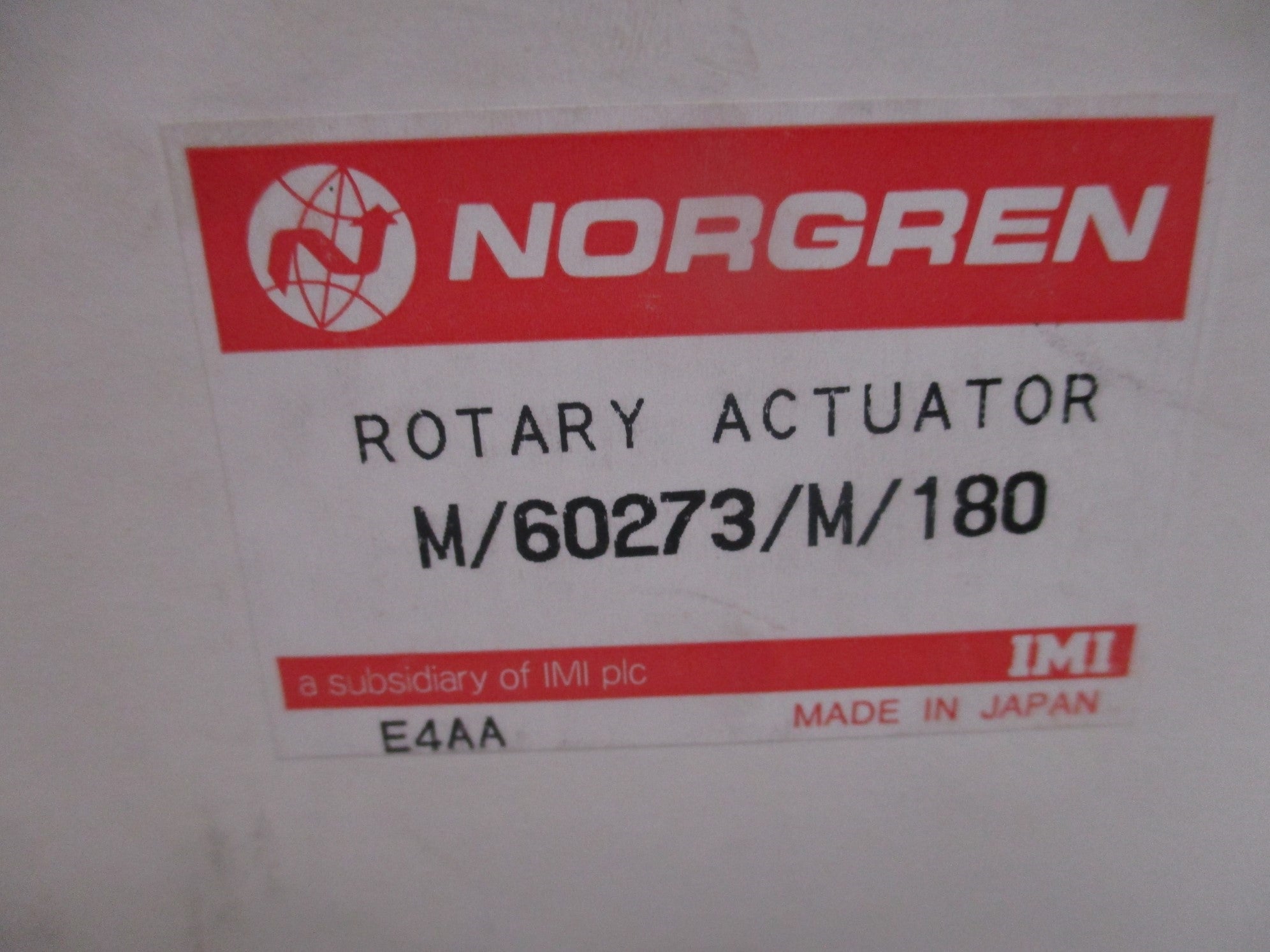 NORGREN M/60273/M/180 NSMP