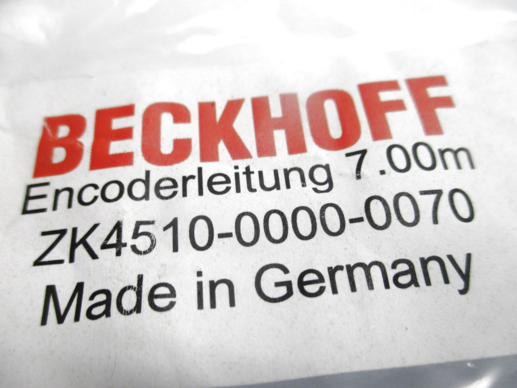 BECKHOFF ZK4510-0000-0070 NSMP